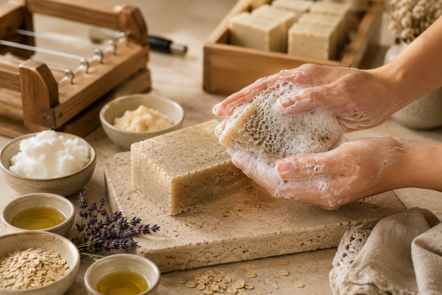 How to Increase Foam & Lather in Handmade Soap