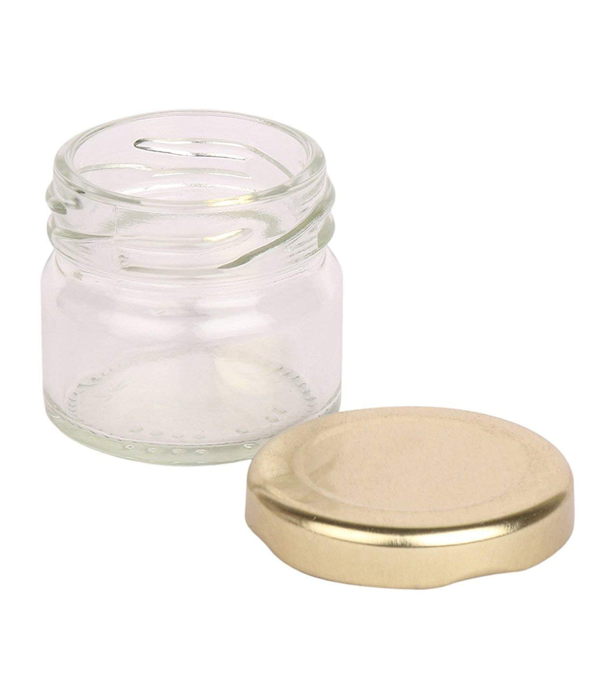 40ml Round Glass Jar with 43mm Lug Cap
