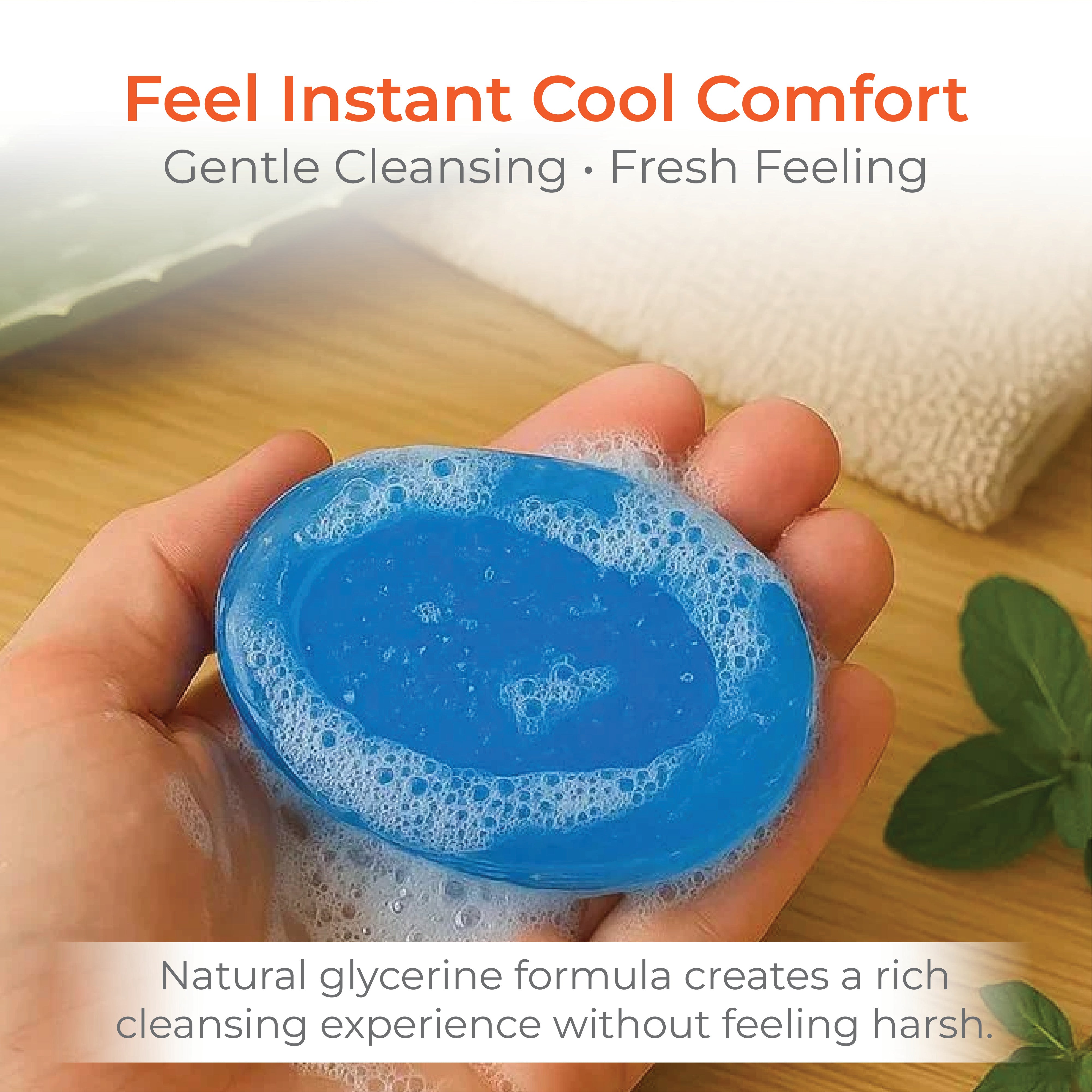 Aqua Cool Handmade Natural Glycerine Soap 100gm