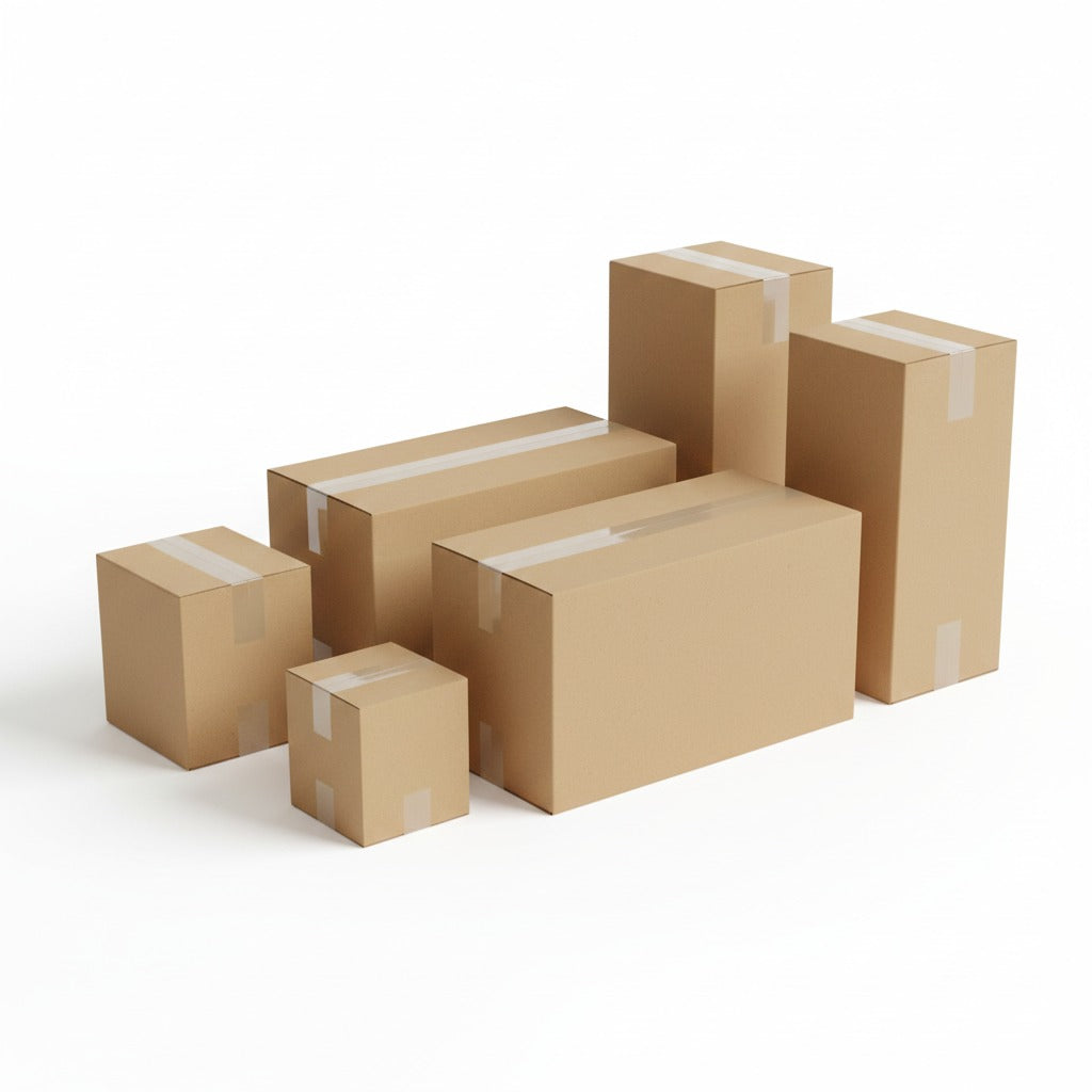 SB52 Corrugated Packaging Box (24.9 x 4.8 x 30 cm) 3Ply
