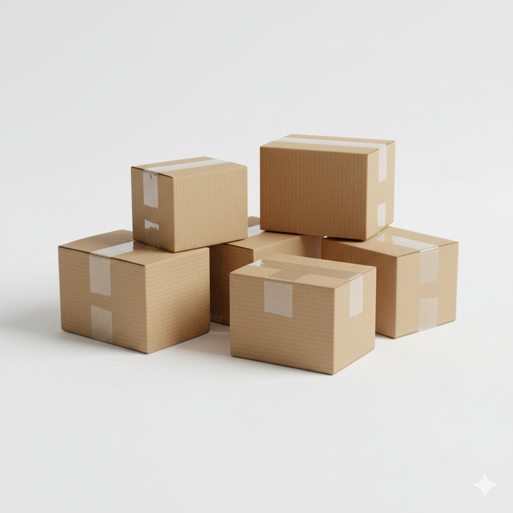SB2 Corrugated Packaging Box (19.8 x 12 x 9.5 cm) 3Ply