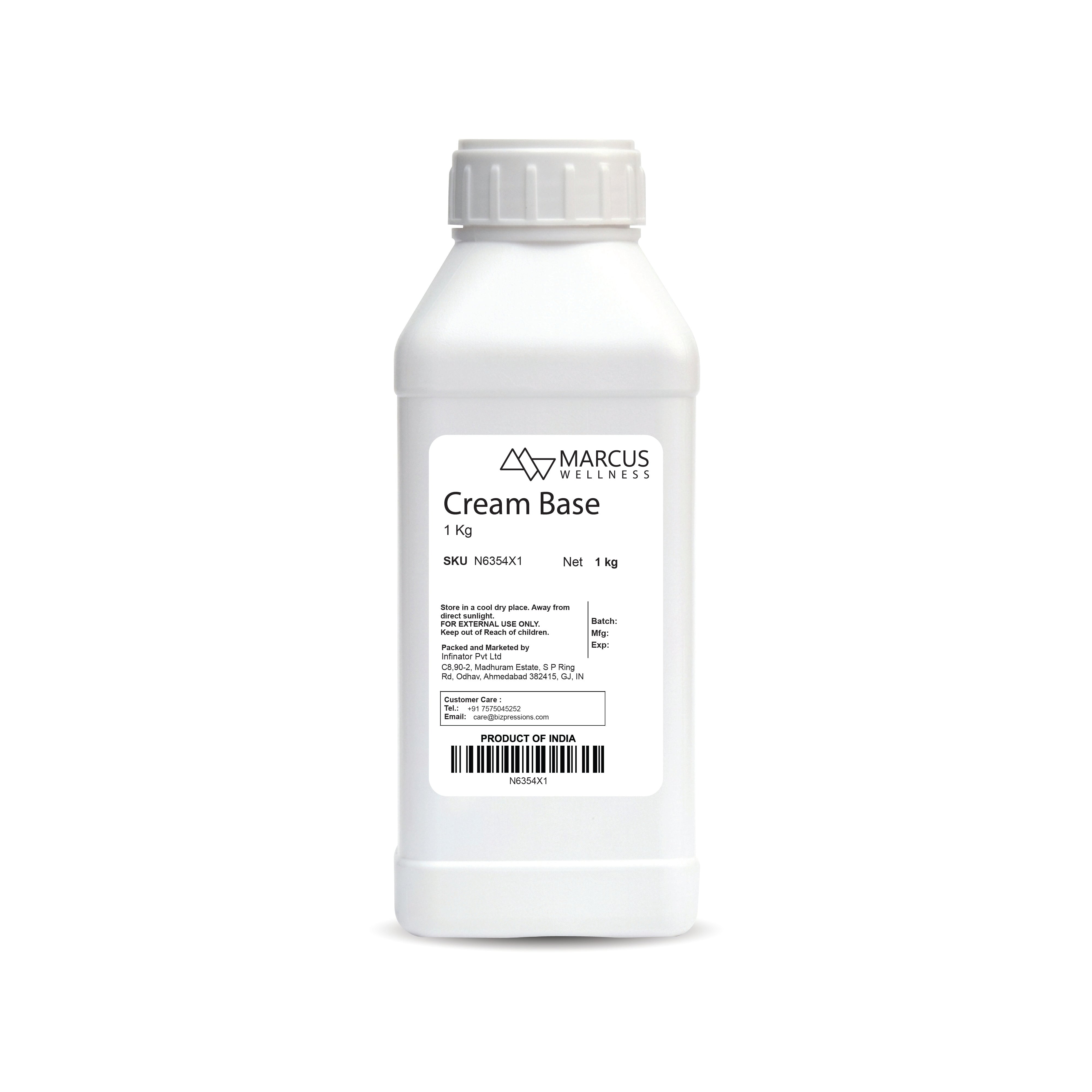 Cream Base for DIY Skincare and Cosmetic Products