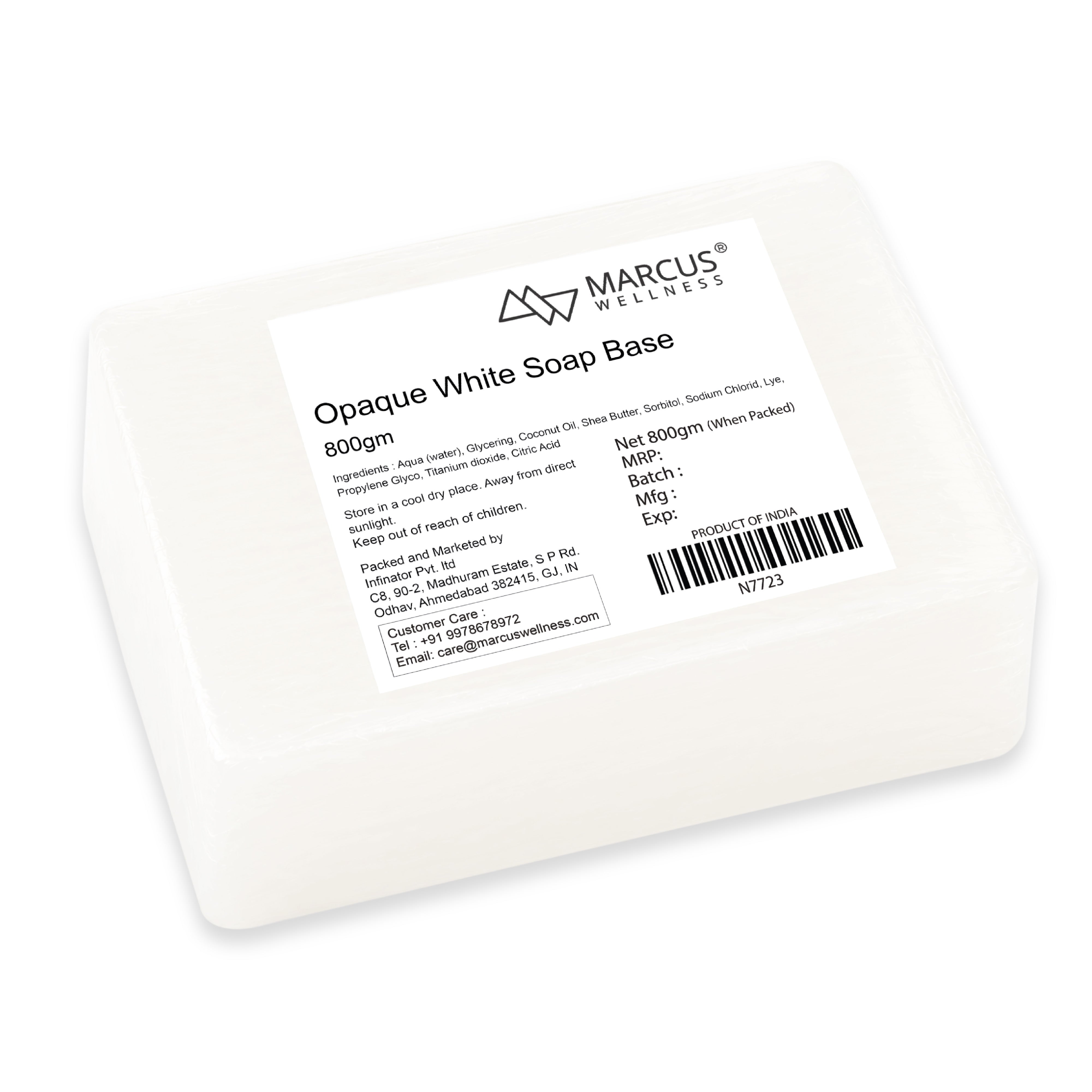 Marcus Wellness Opaque White Soap Base