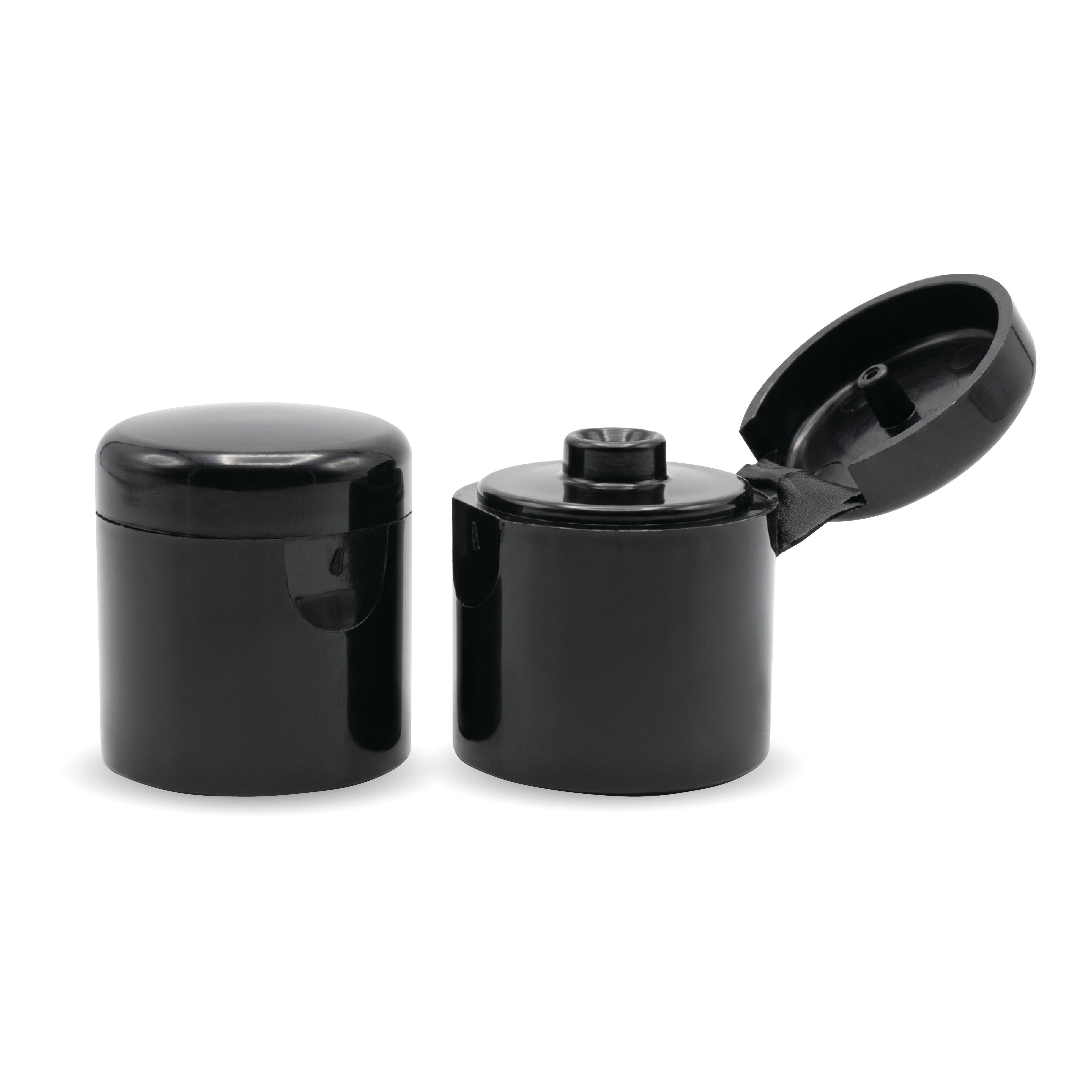Black Flip Top Cap