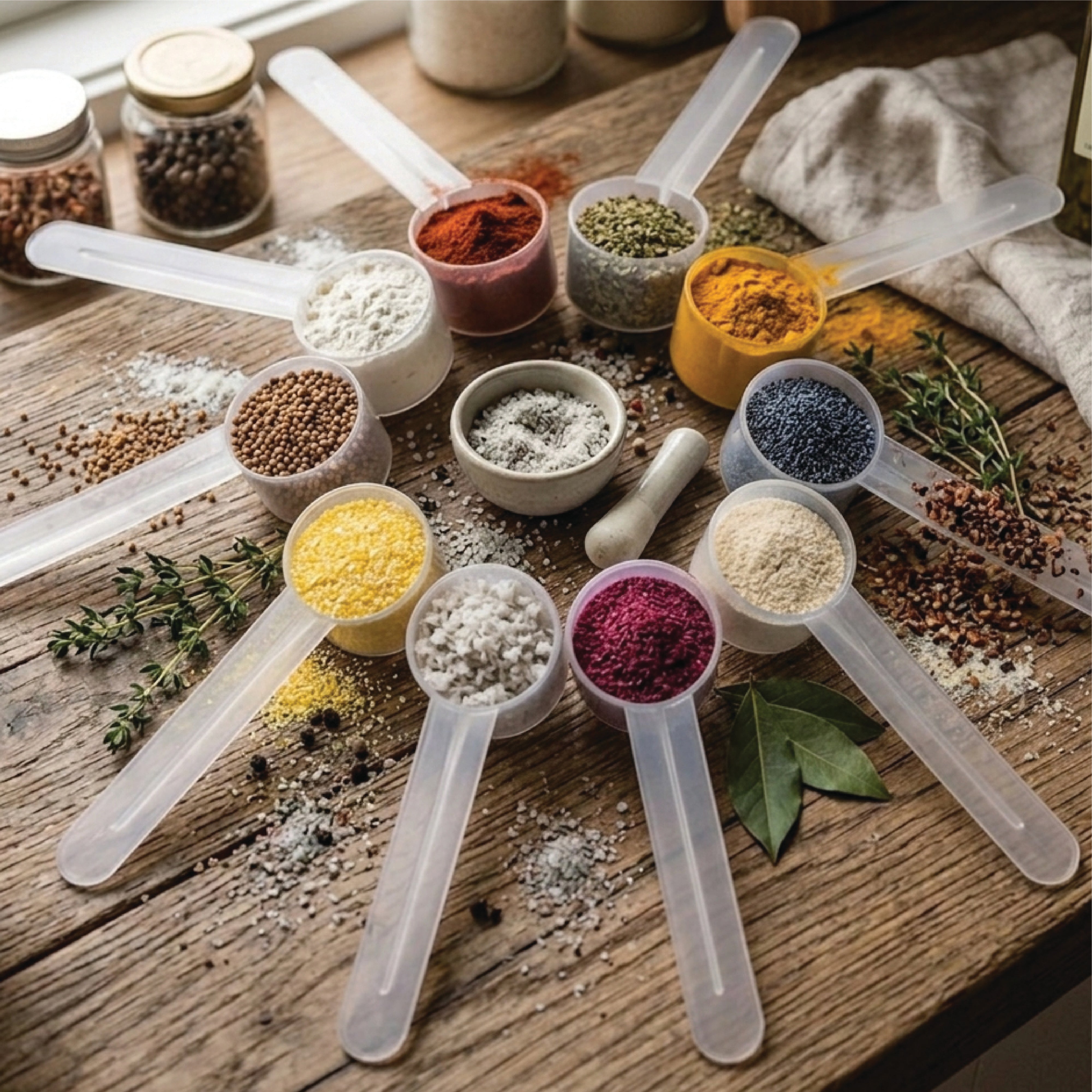 10ml Clear Plastic Measuring Scoop