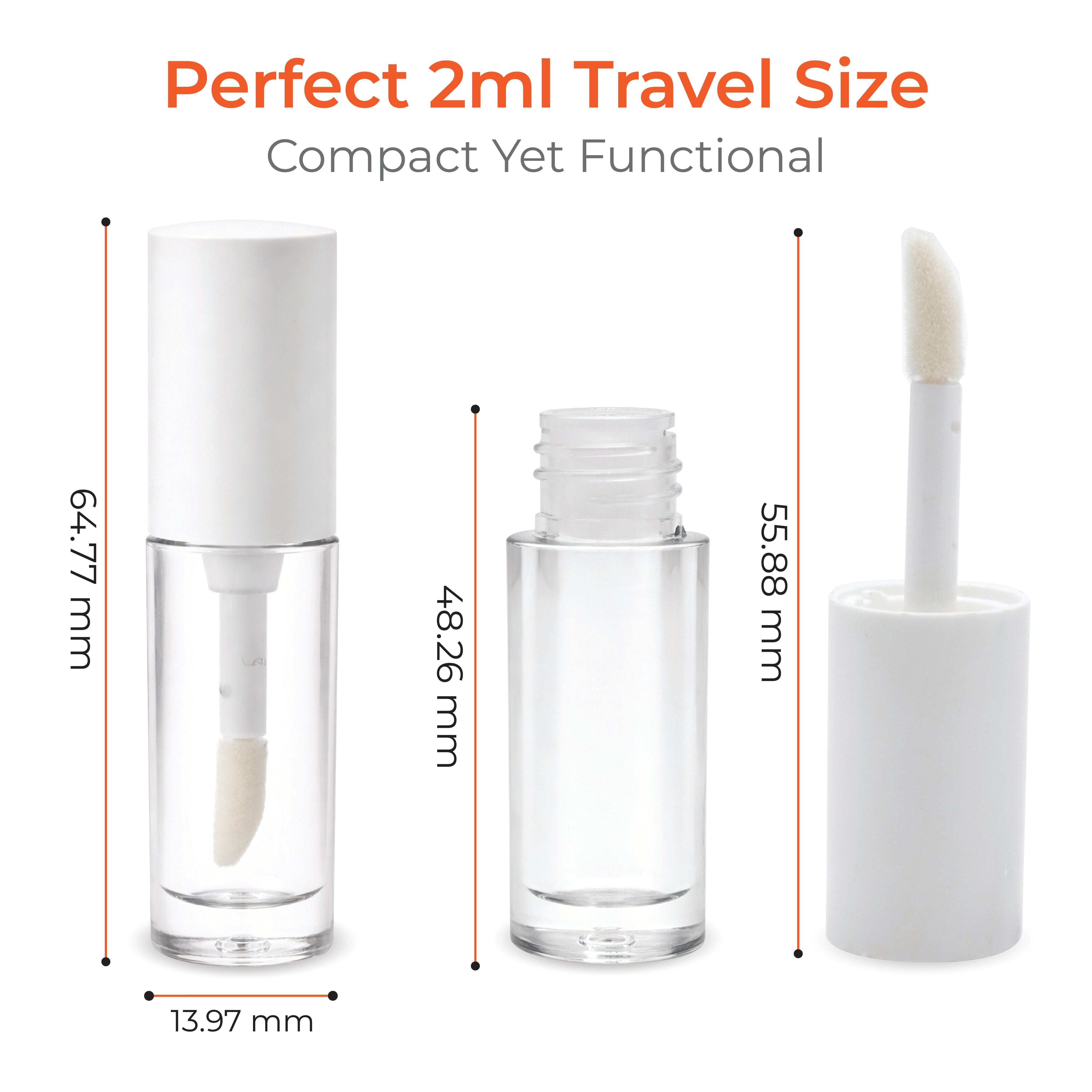 2ml Liquid Lipstick Container