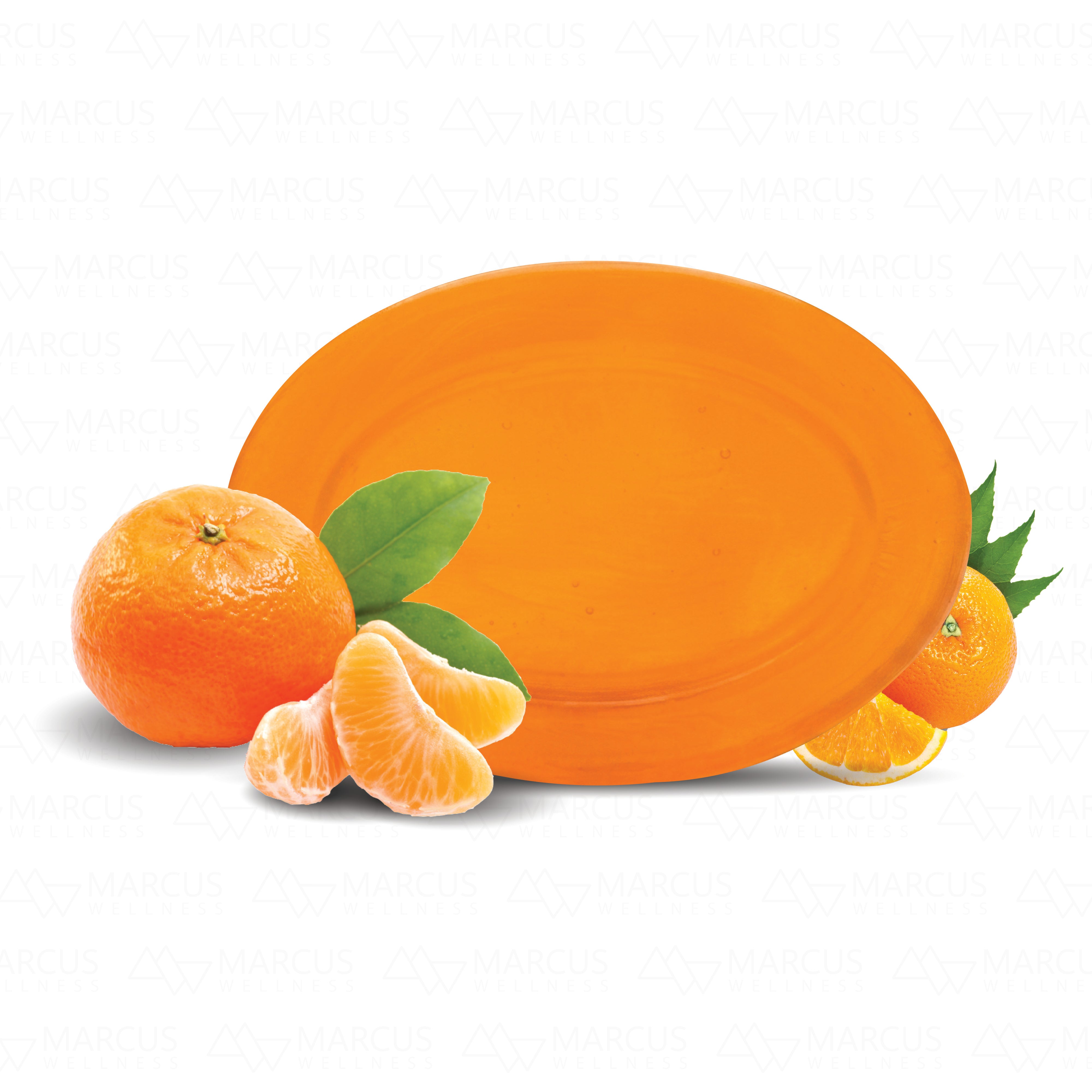Orange Handmade Natural Glycerine Soap 100gm