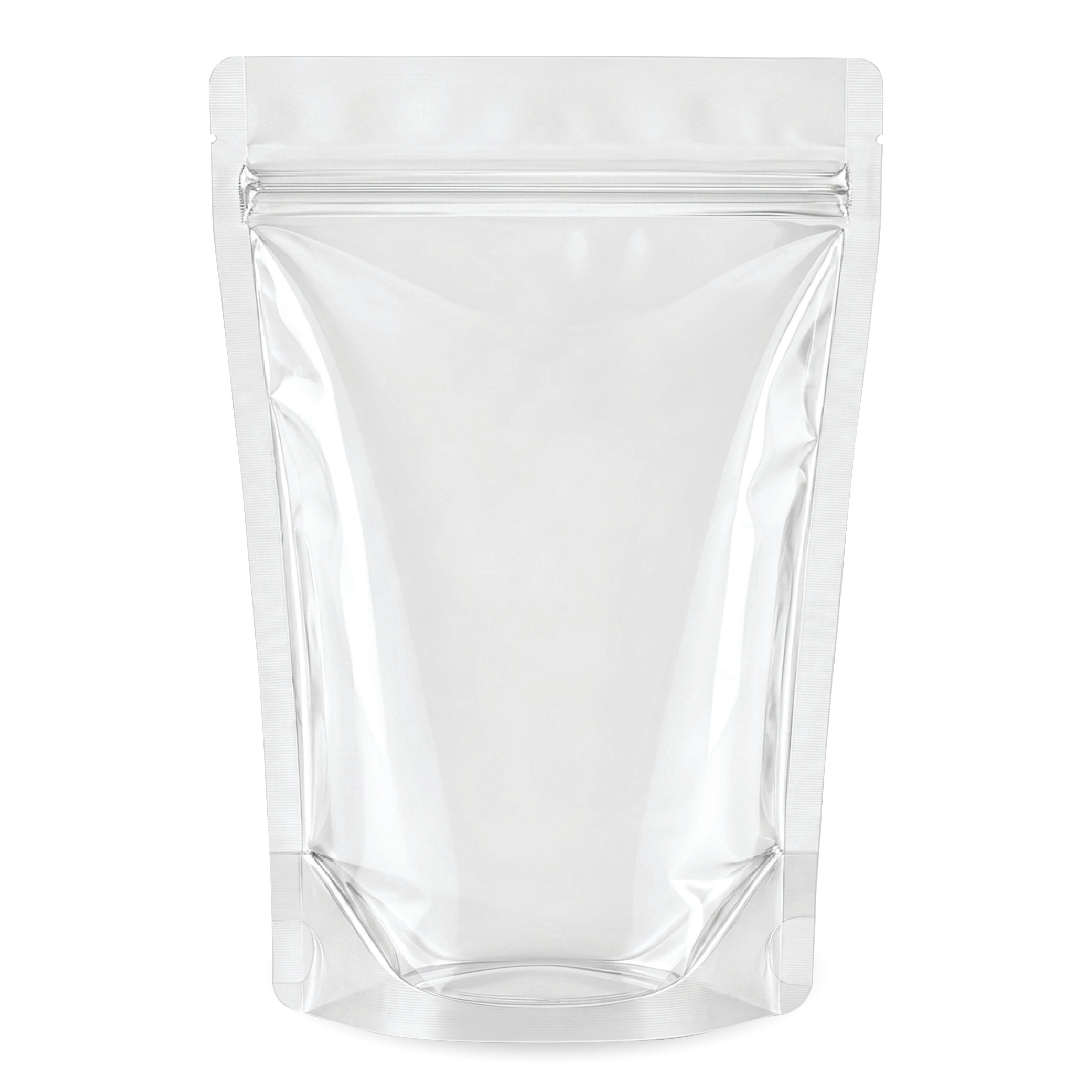 Transparent / Clear Stand Up Zipper Pouch