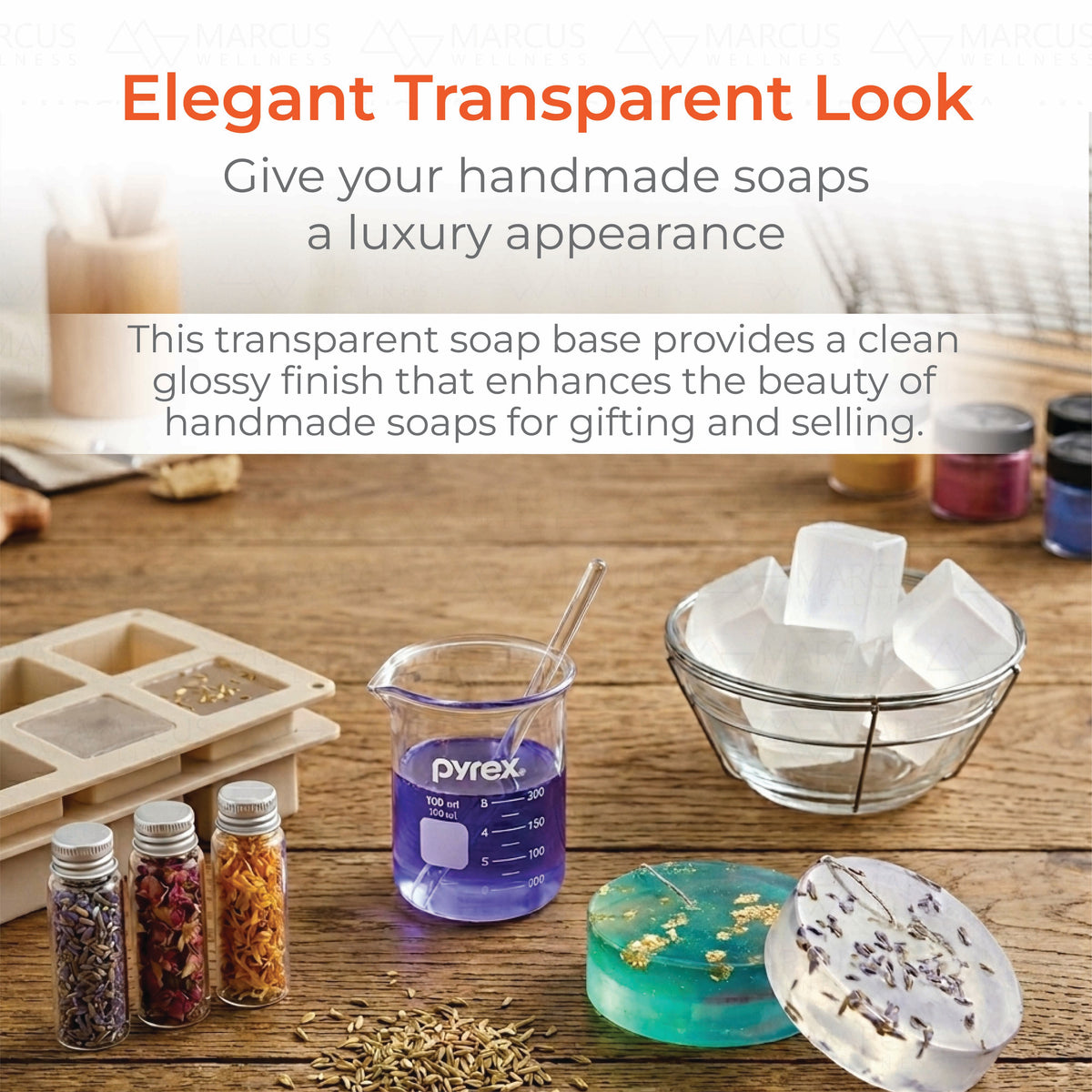 Marcus Wellness Transparent Soap Base