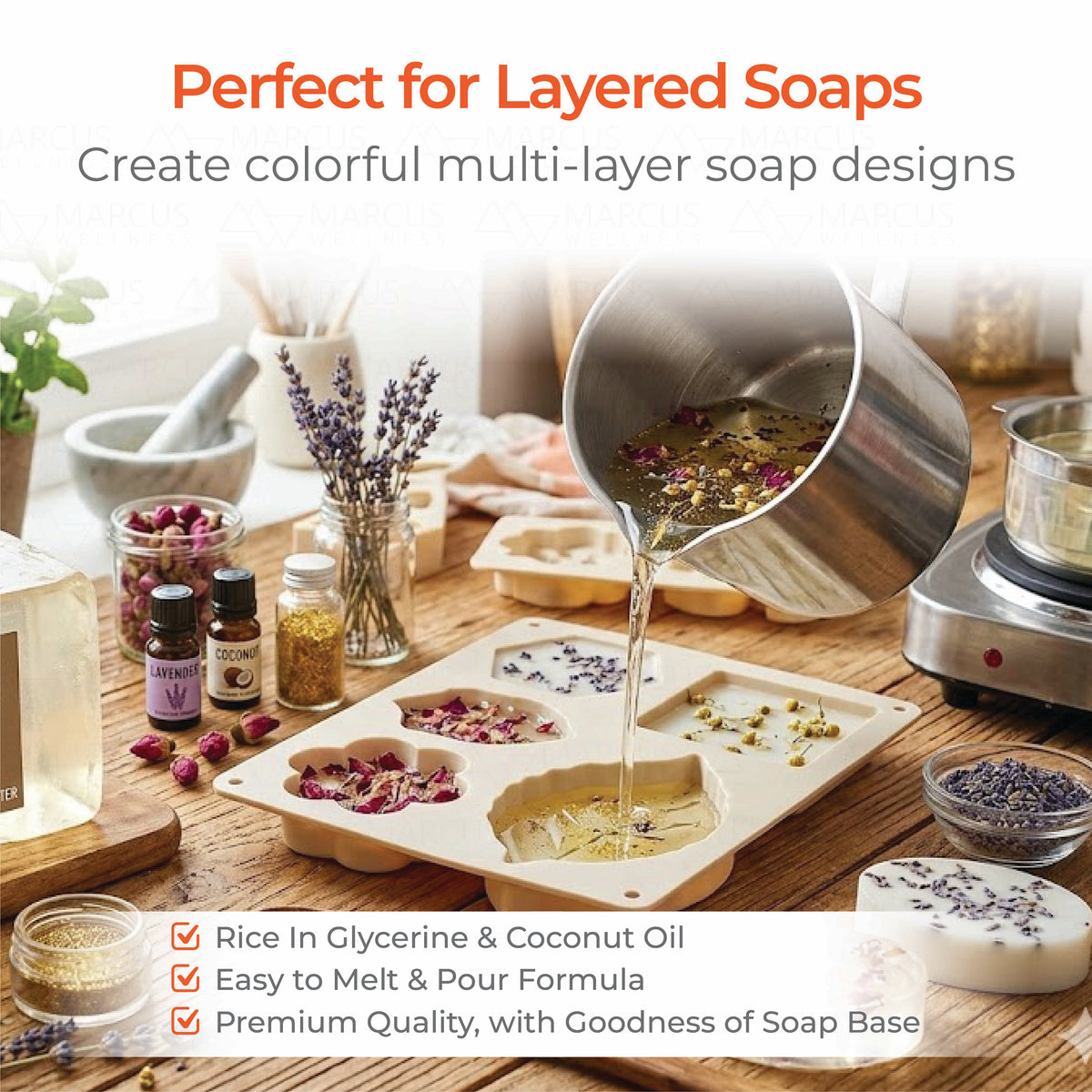 Marcus Wellness Transparent Soap Base