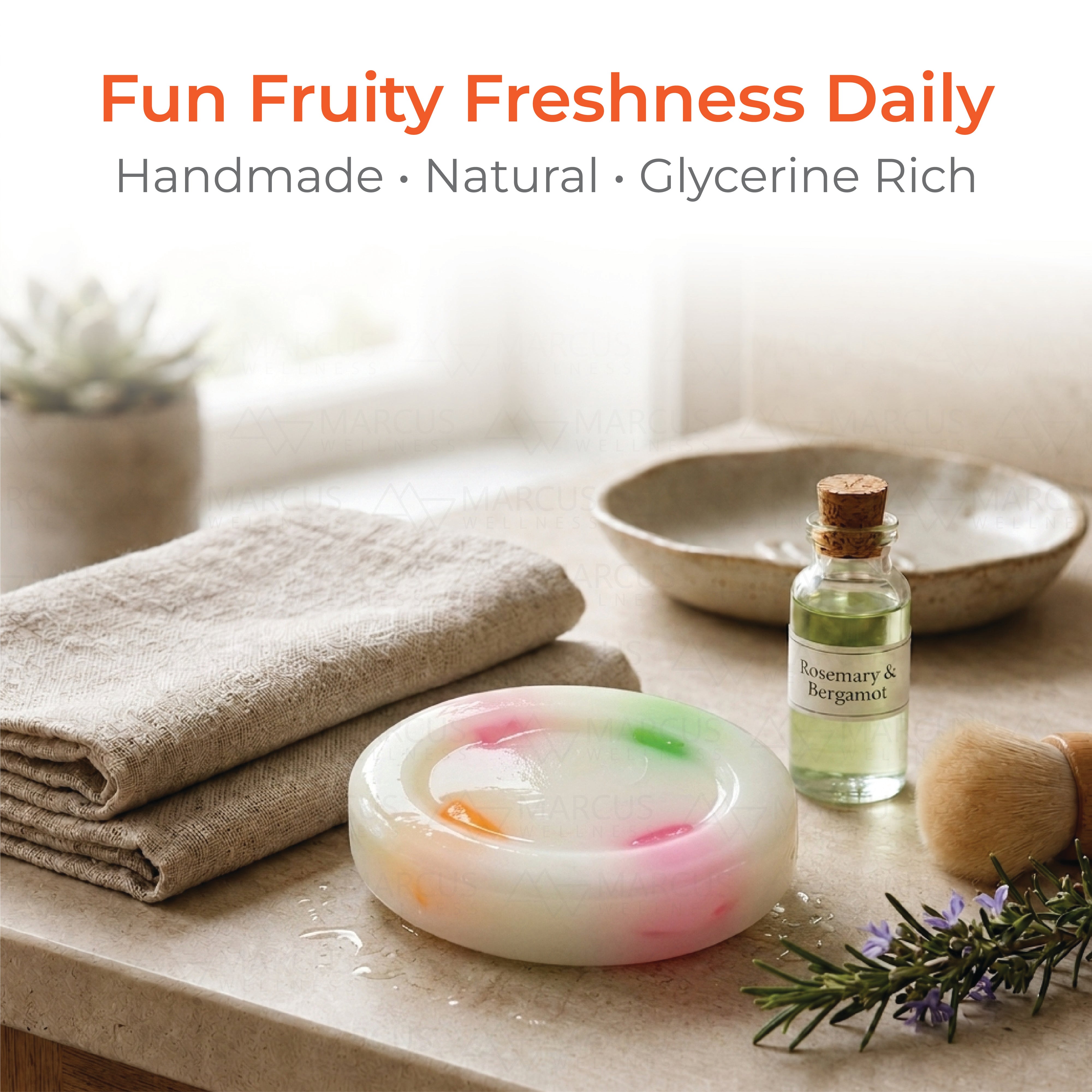 Tutti Fruti Handmade Natural Glycerine Soap 100gm