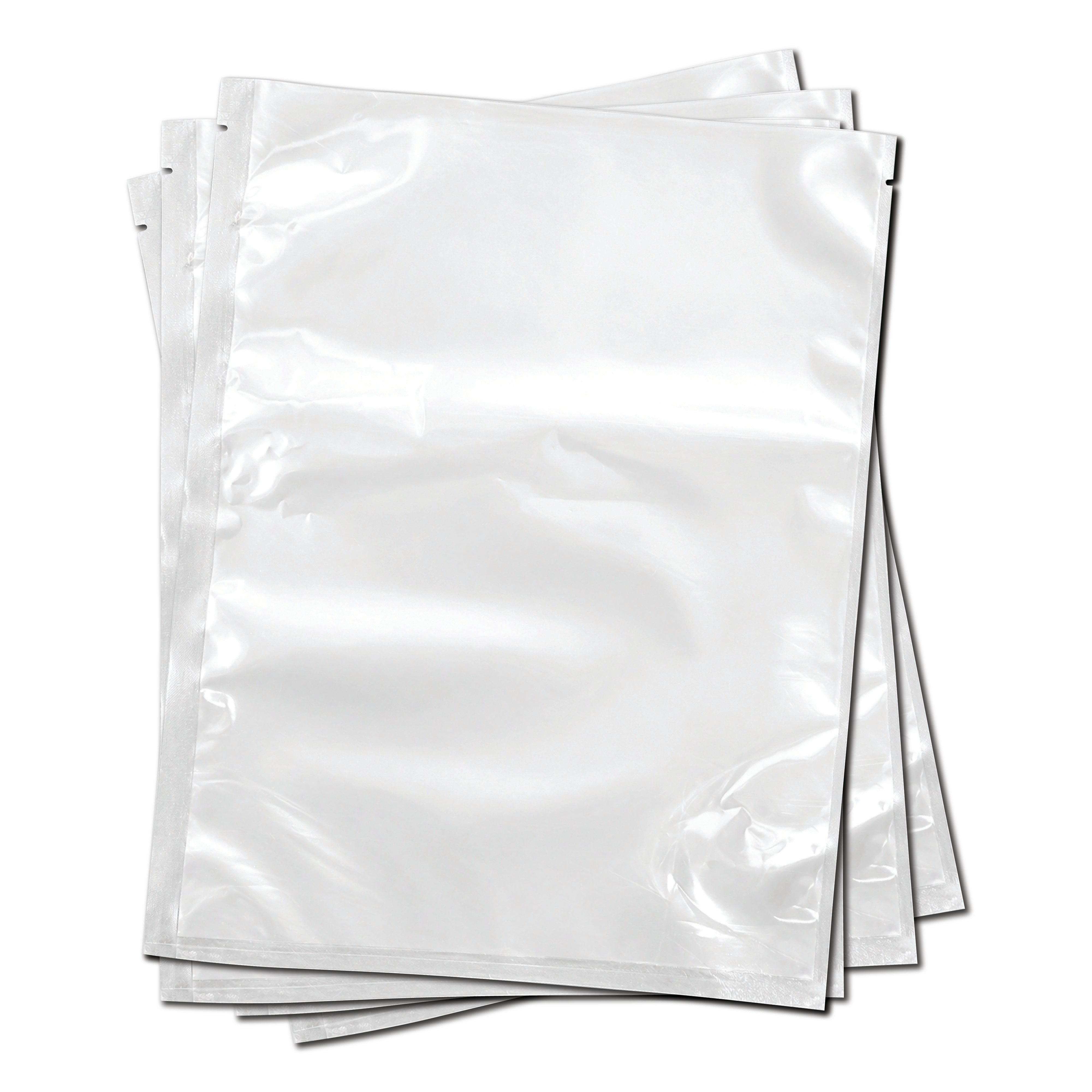Vacuum Three Side Seal Transparent Pouch