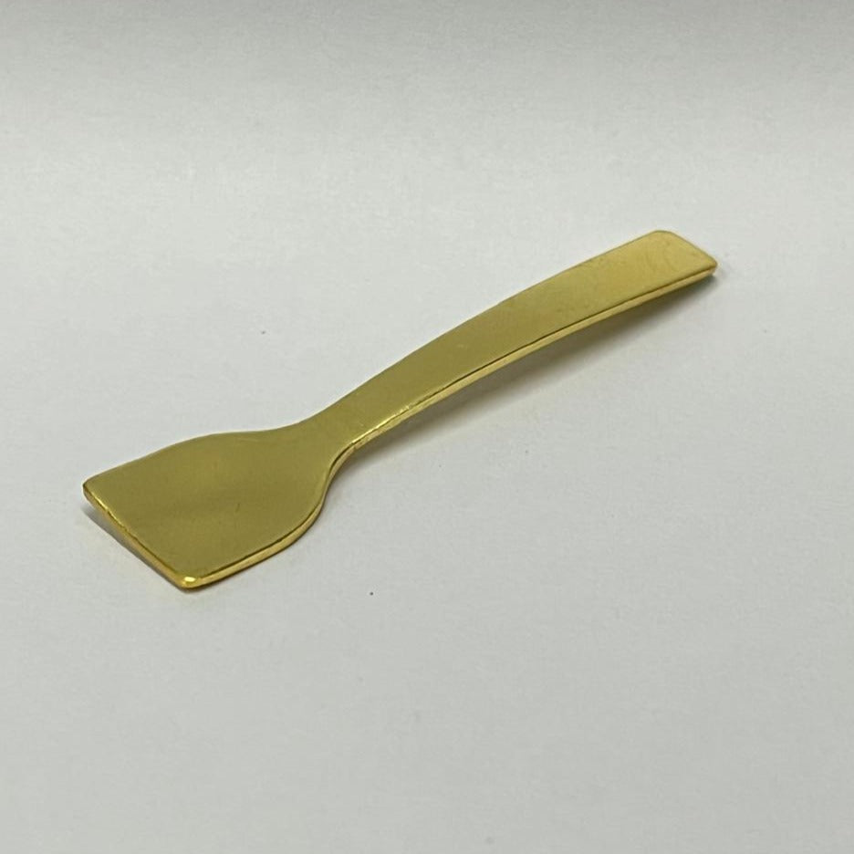 Shilajit Gold Plated Spoon - 63mm (Stainless Steel)