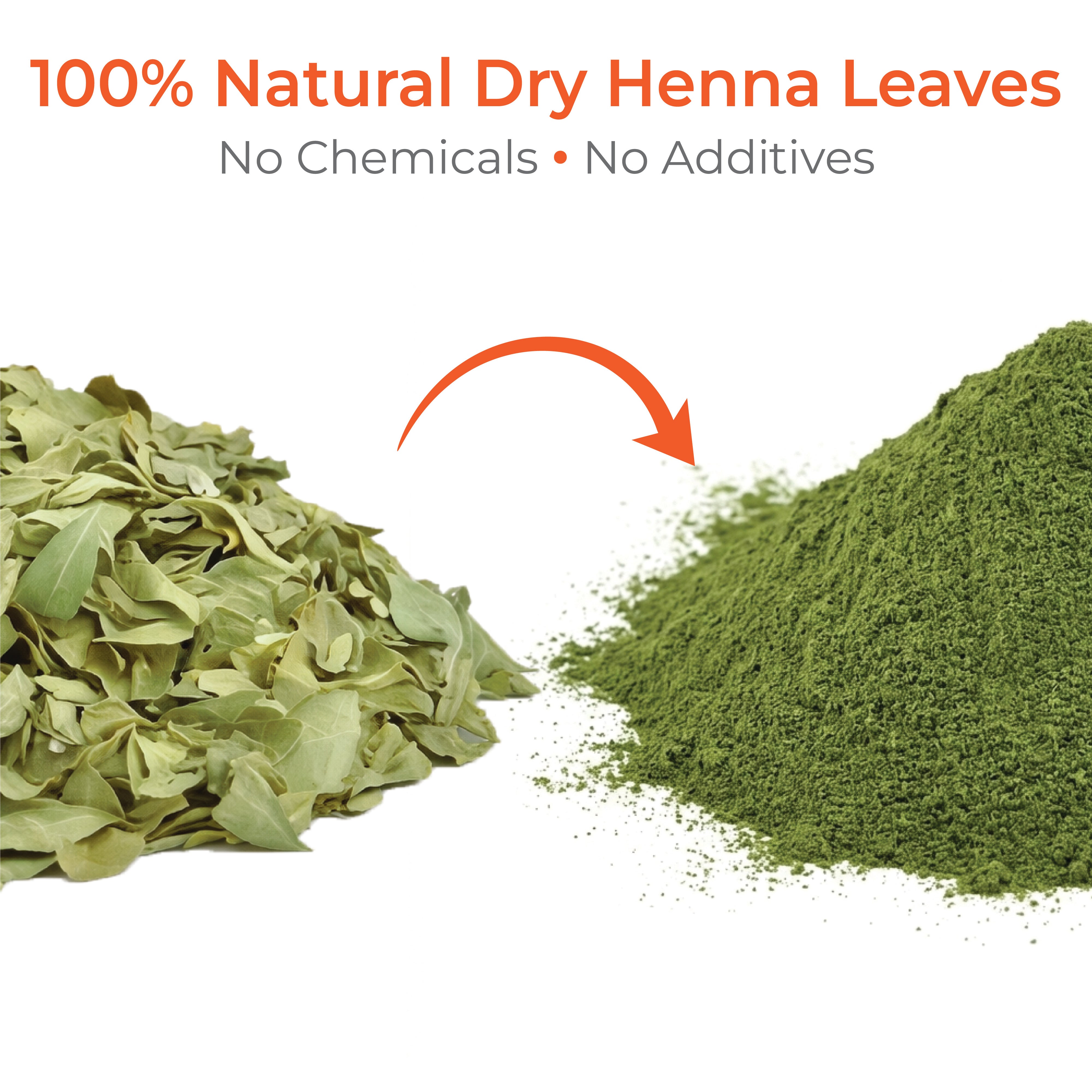 Whole Henna Leaves for Hair and Herbal Use