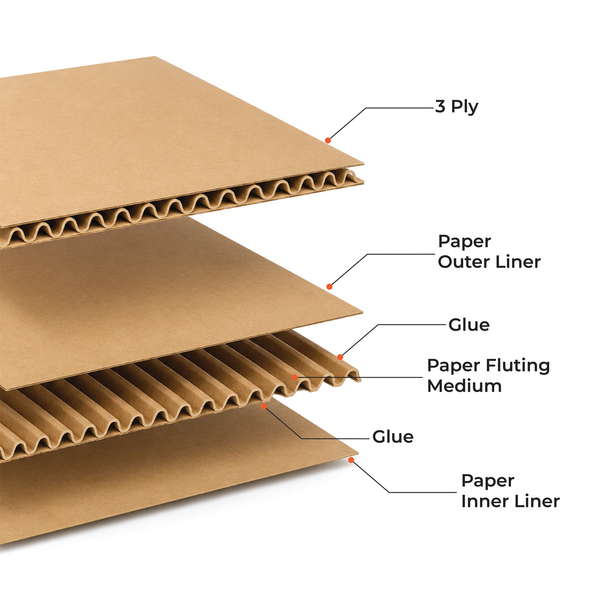 Z32 Auto Fold Corrugated Pizza Box (310 x 310 x 50mm)