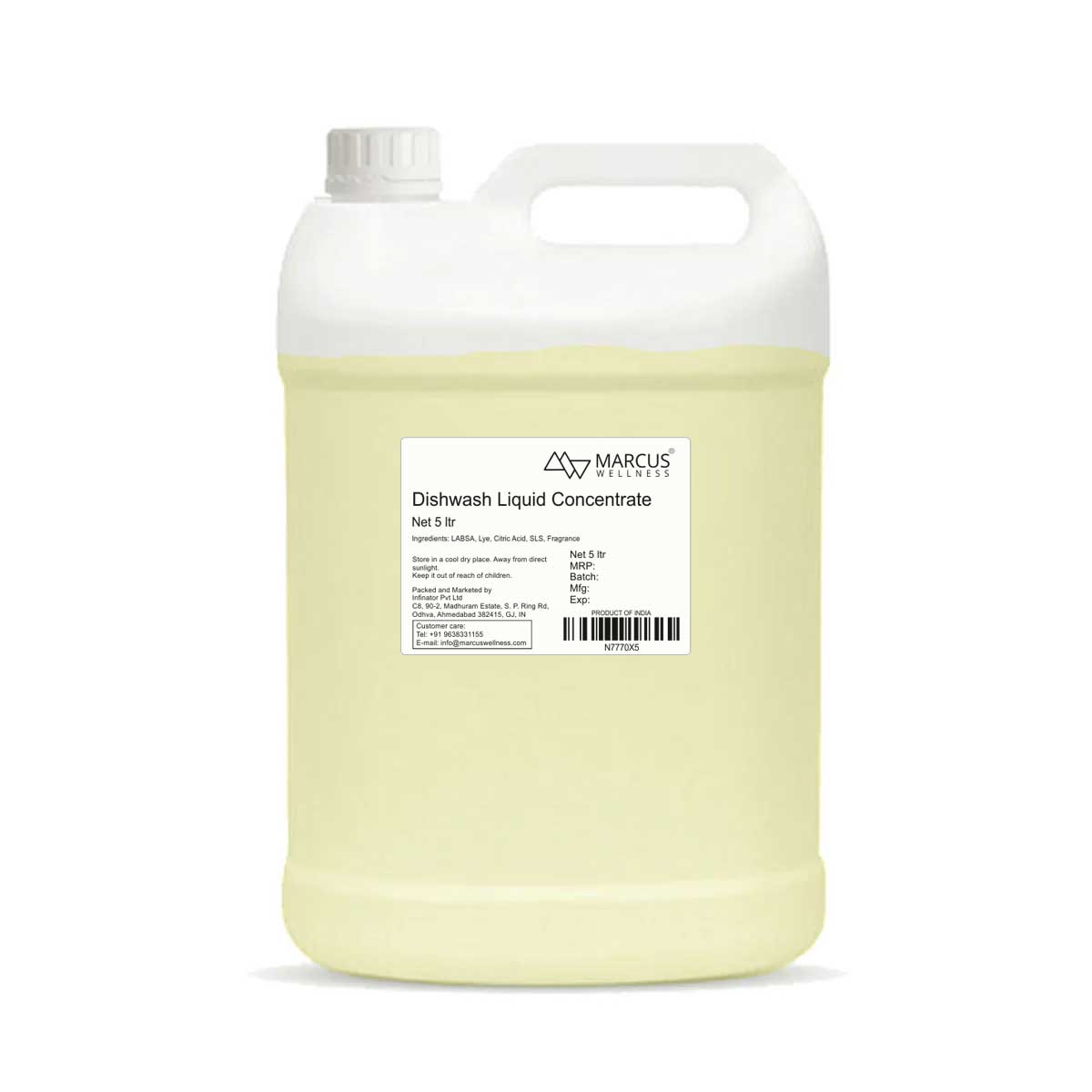 Dish Wash Liquid Concentrate (8X)