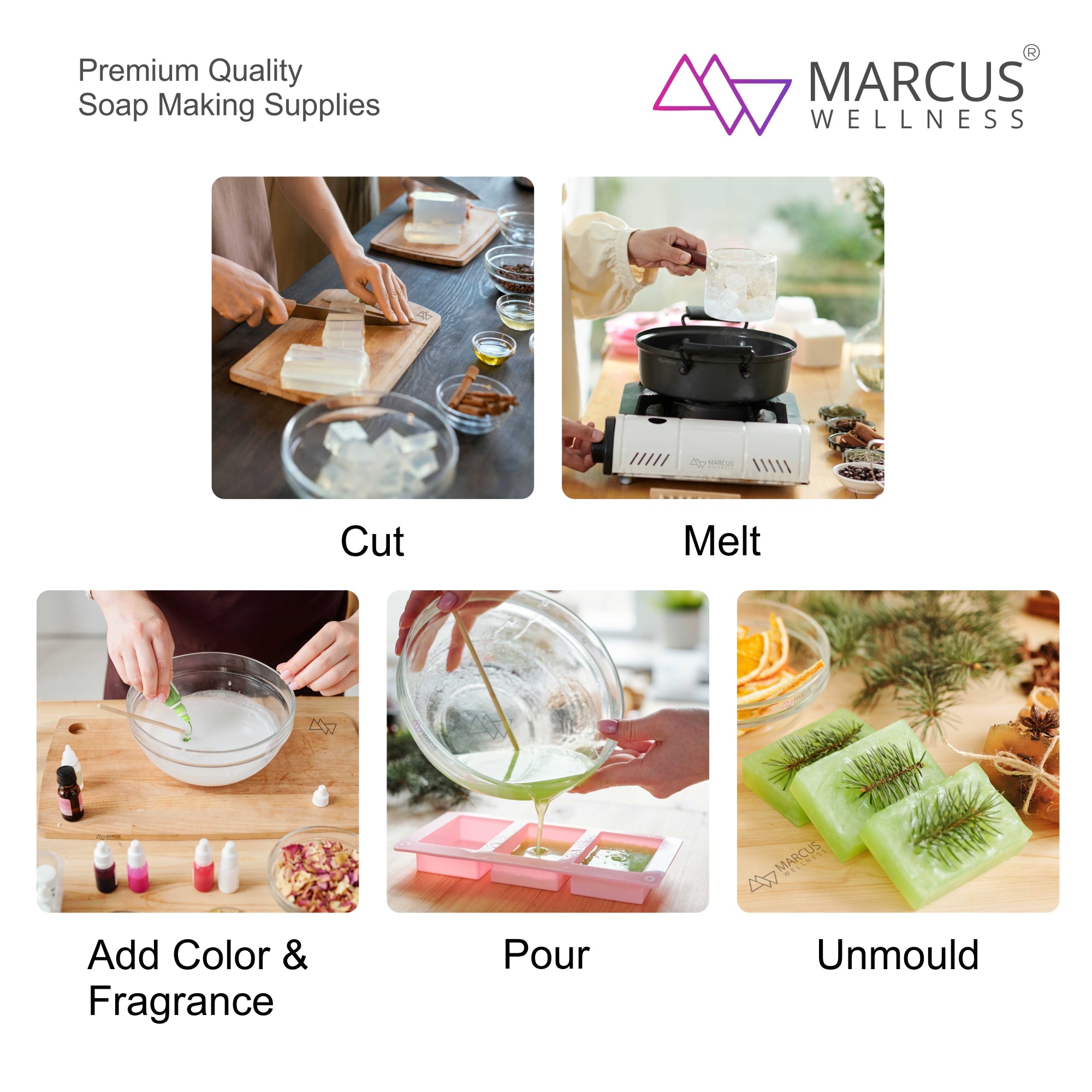 Marcus Wellness Transparent Soap Base