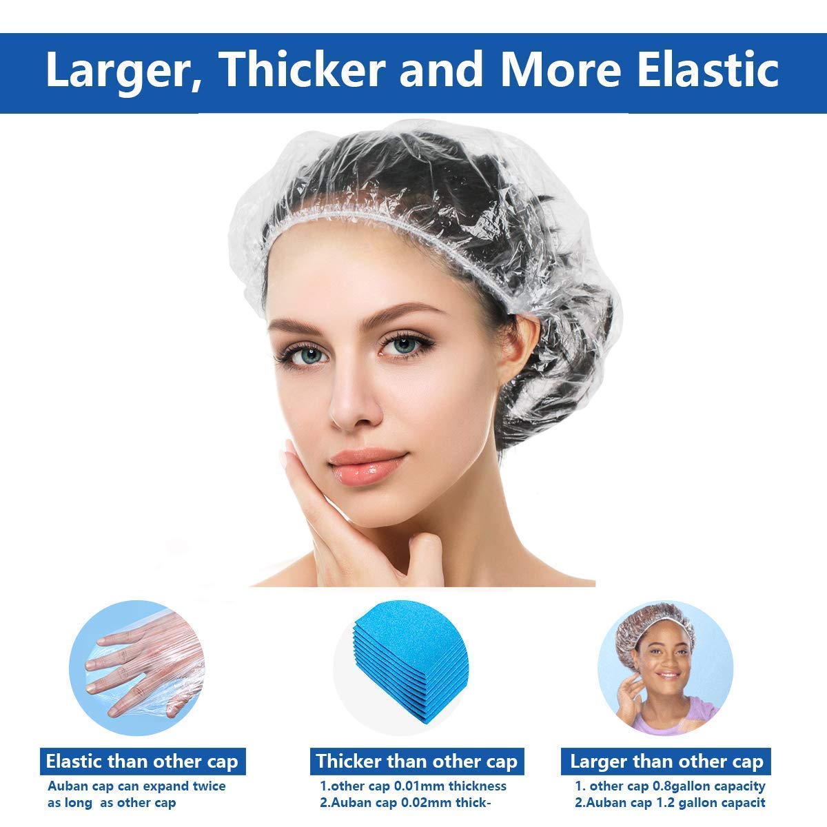 Disposable Shower Cap Clear