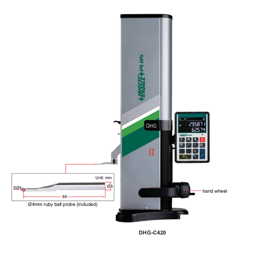 INSIZE 1D Manual Height Gauge / Gage - Without Air Cushion