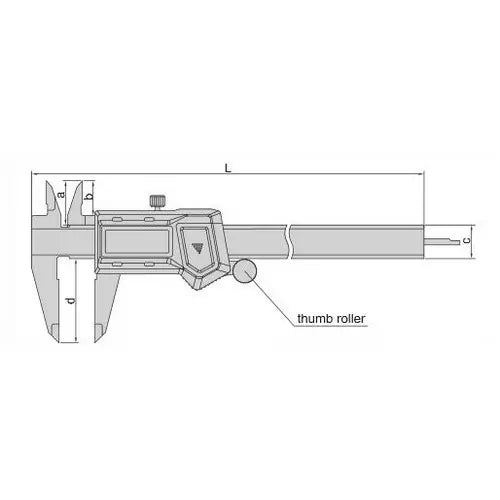 INSIZE Digital Caliper - Absolute System 1103