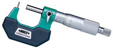 INSIZE Cylindrical anvil tube Micrometer