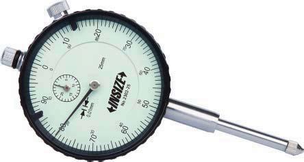 INSIZE Dial Indicator - long Stroke, Basic Type