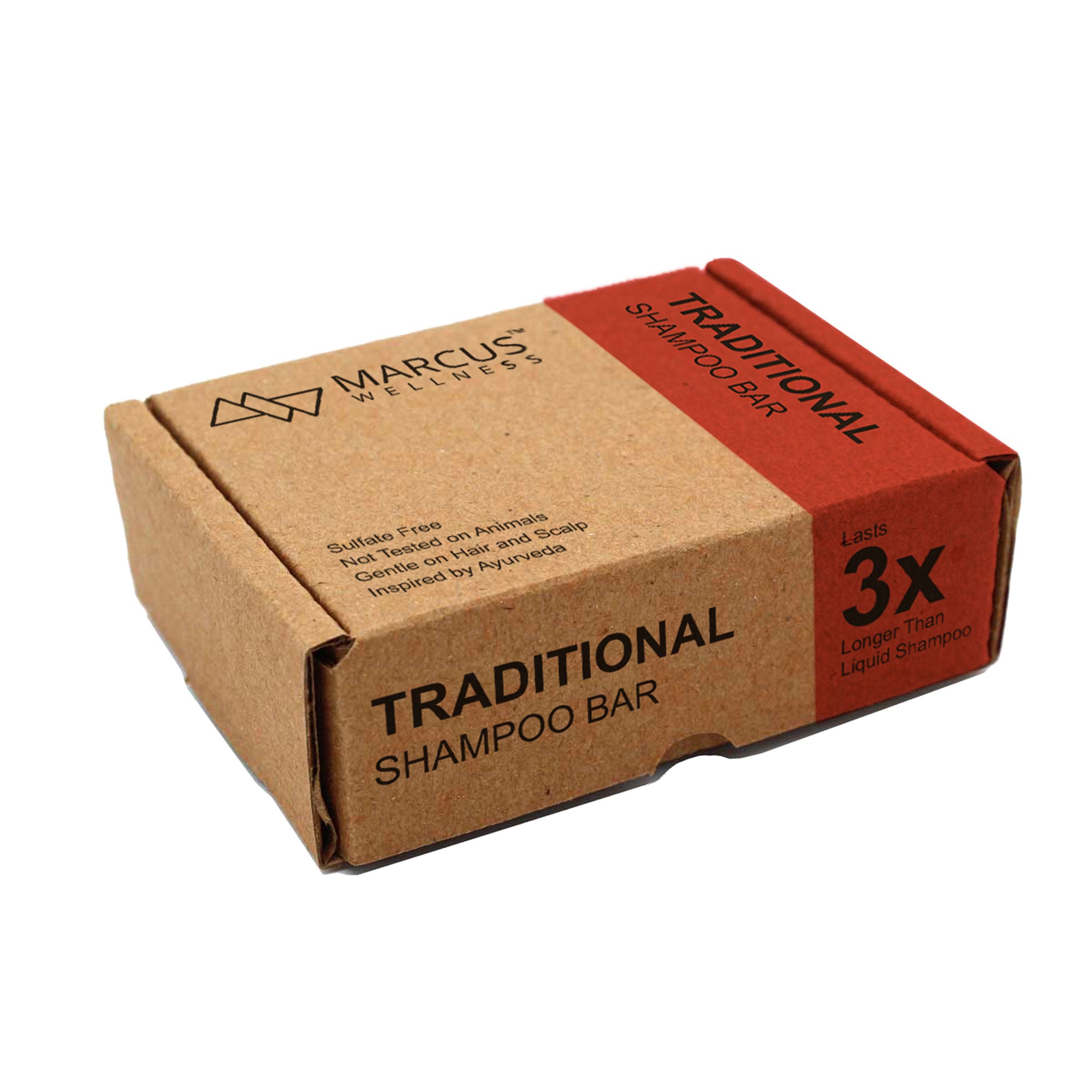 Traditional Shampoo Bar by Marcus Wellness | Shikakai and Reetha | 3 Bar x 100gm