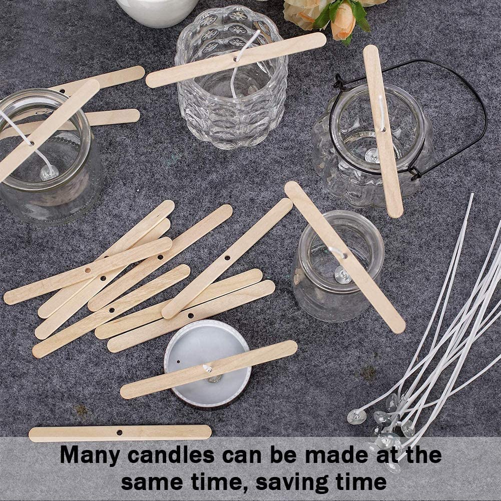 Natural Wooden Sticks for Candle Wick Holders