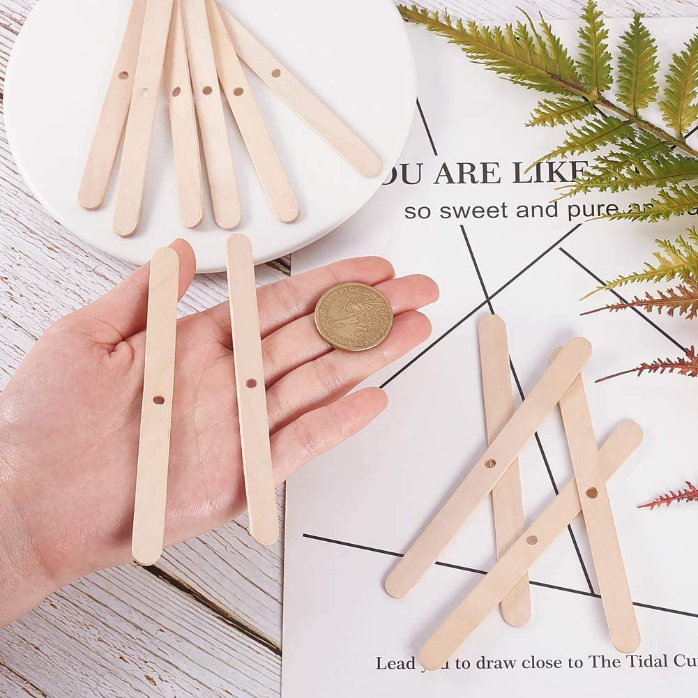 Natural Wooden Sticks for Candle Wick Holders