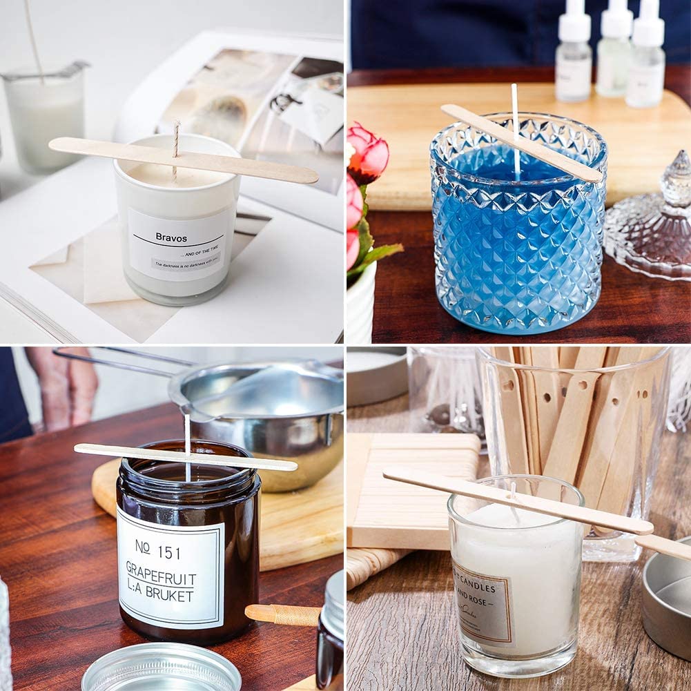 Natural Wooden Sticks for Candle Wick Holders