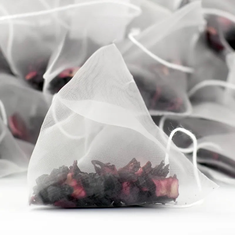 Pre-made Plain Empty Nylon Pyramid Tea Bag