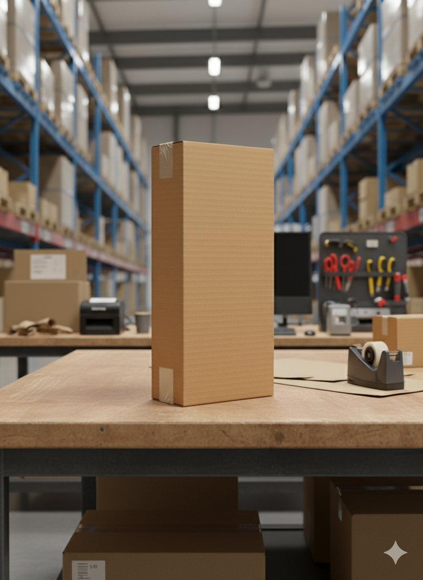 SB41 Corrugated Packaging Box (13 x 5 x 25 cm) 3Ply