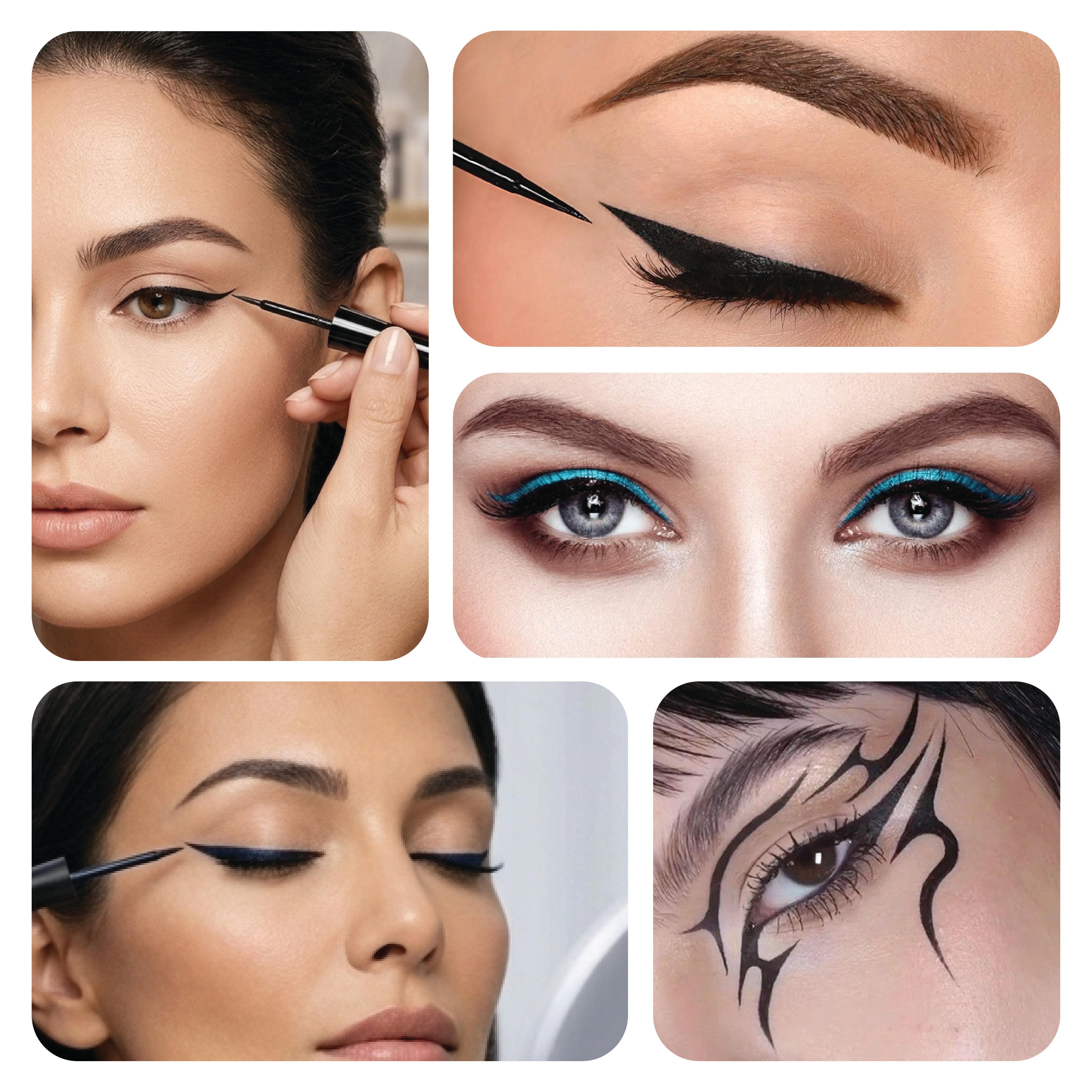 4ml Glossy Black Eyeliner Container