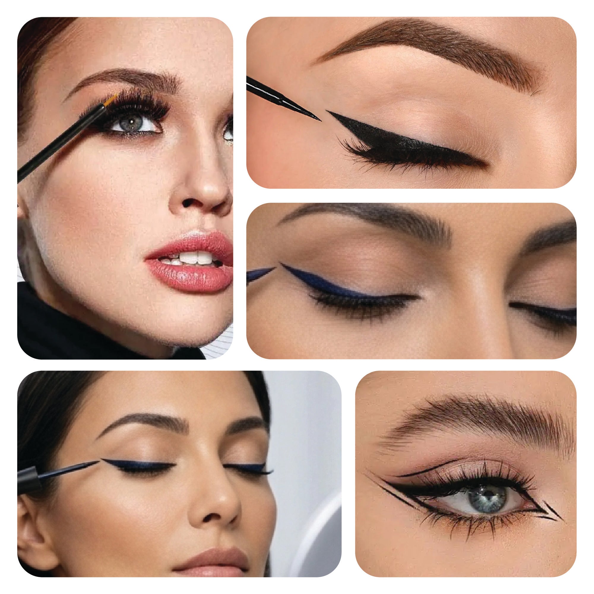 4ml Round Matte Black Eyeliner Container