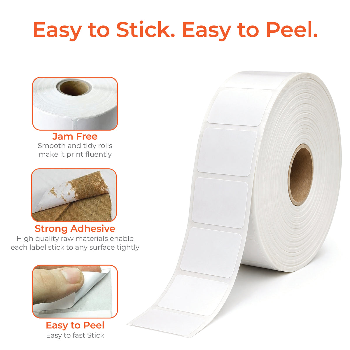50 x 38mm Direct Thermal Labels