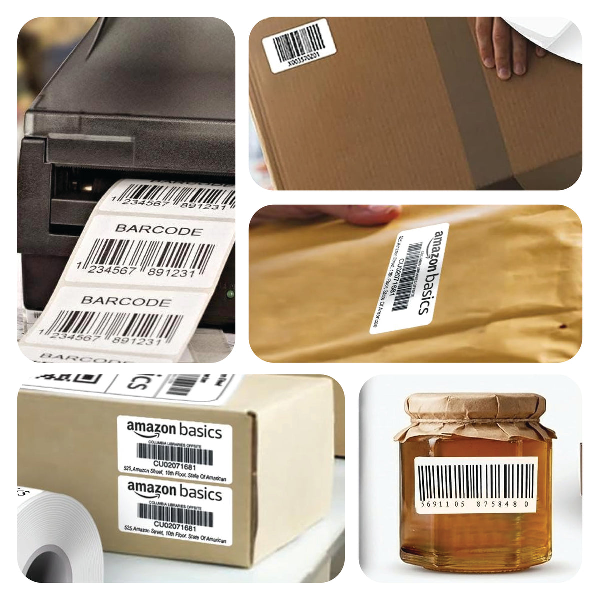 50 x 38mm Direct Thermal Labels