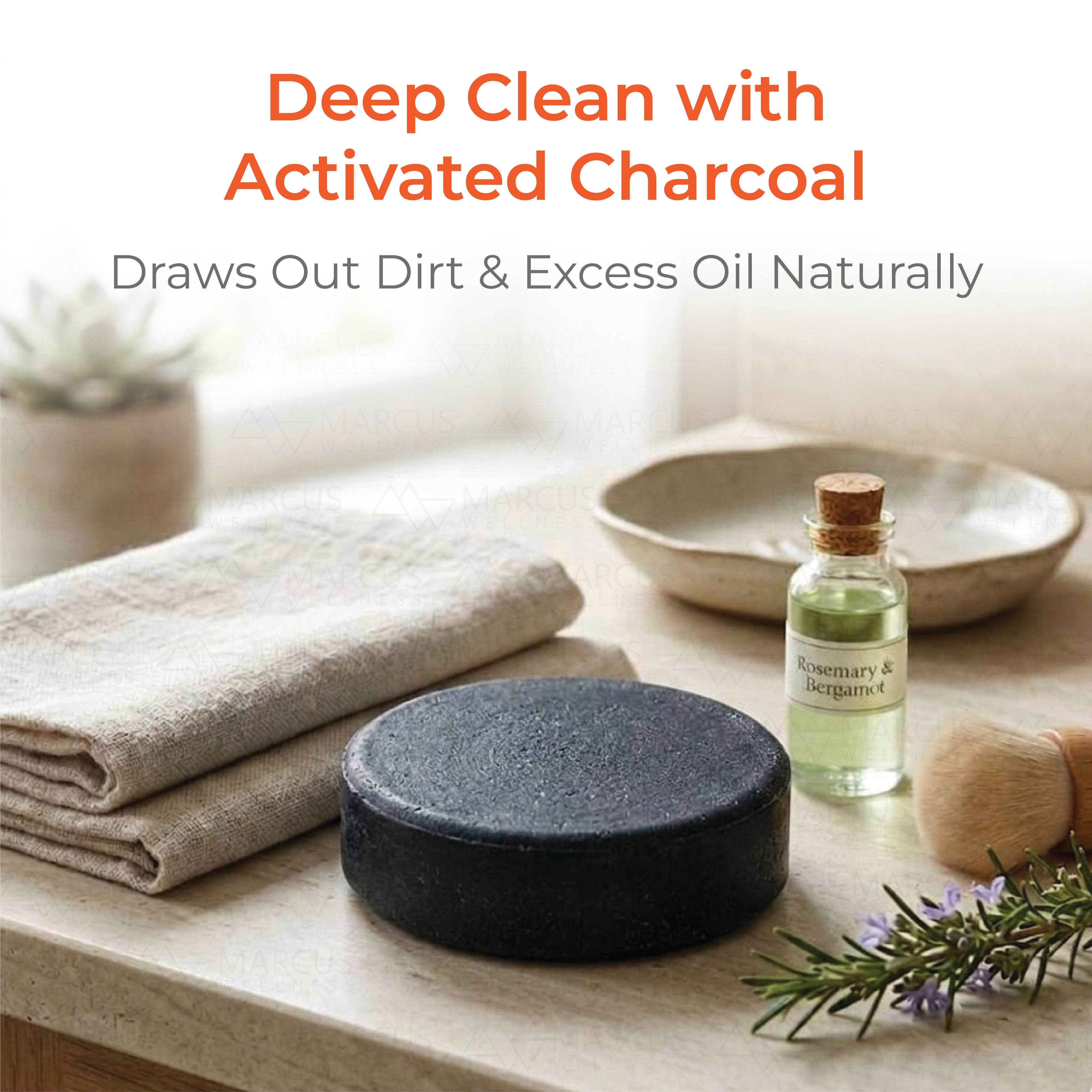 Activated Charcoal Handmade Natural Glycerin Soap 100gm