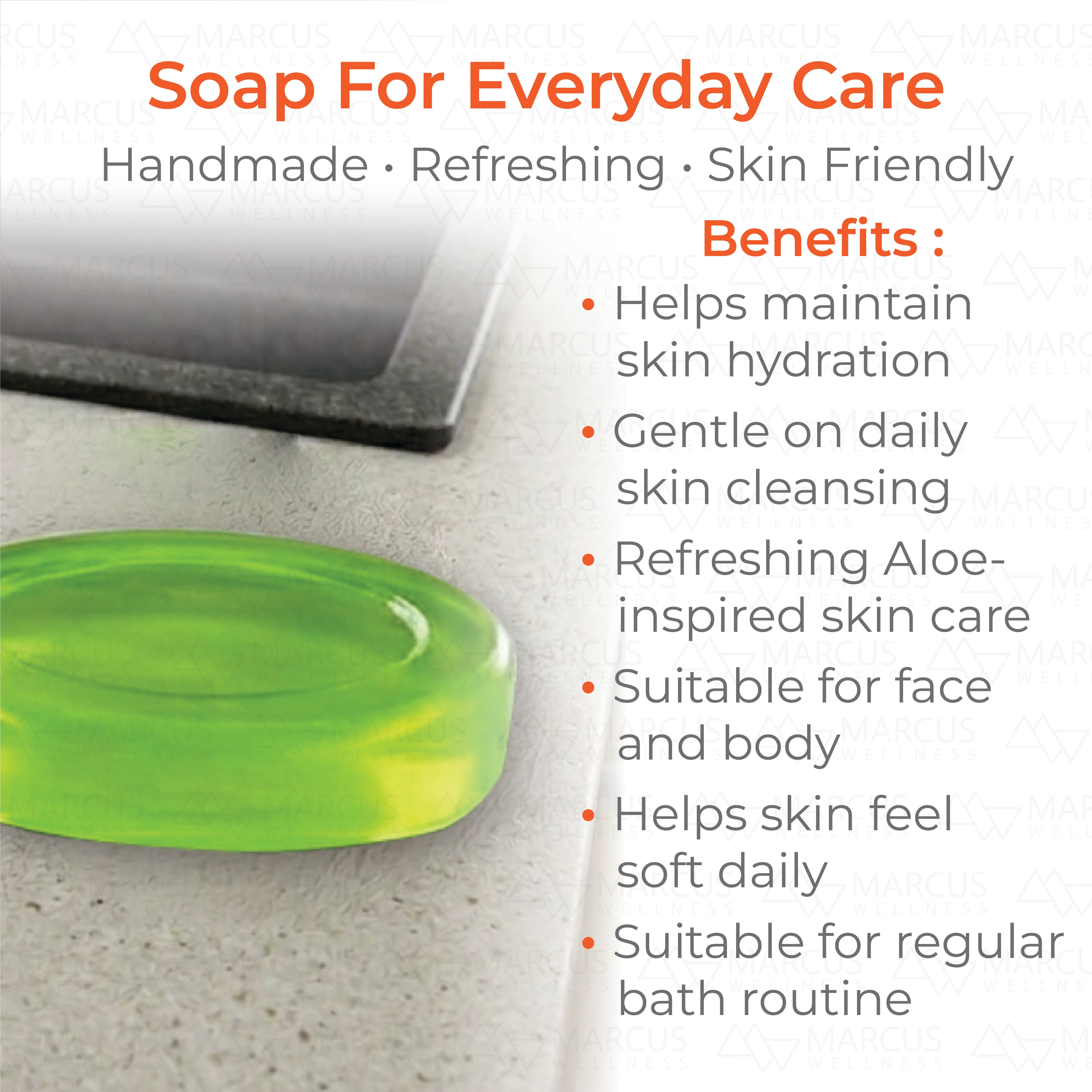 Aloe Vera Handmade Natural Glycerine Soap 100gm