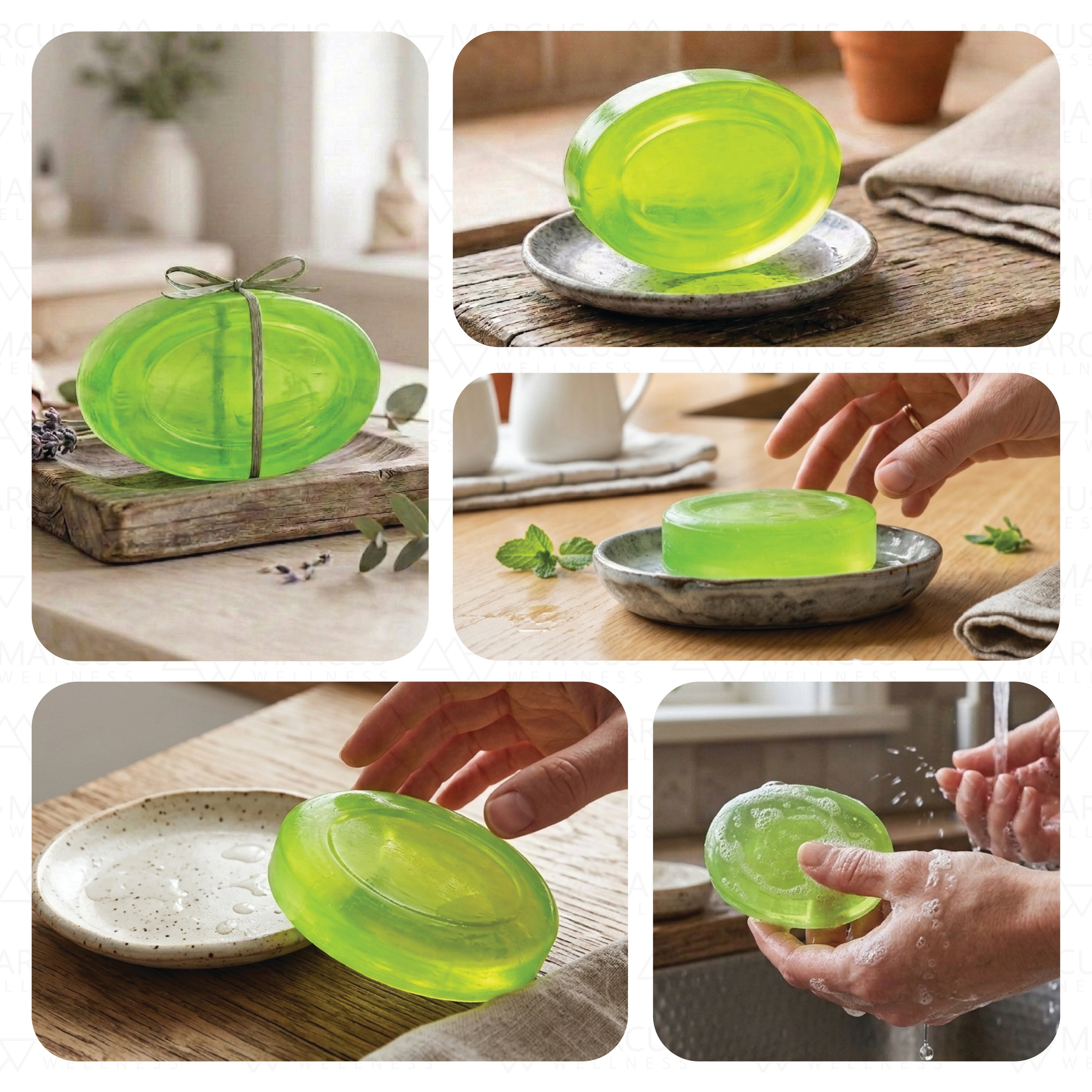 Aloe Vera Handmade Natural Glycerine Soap 100gm