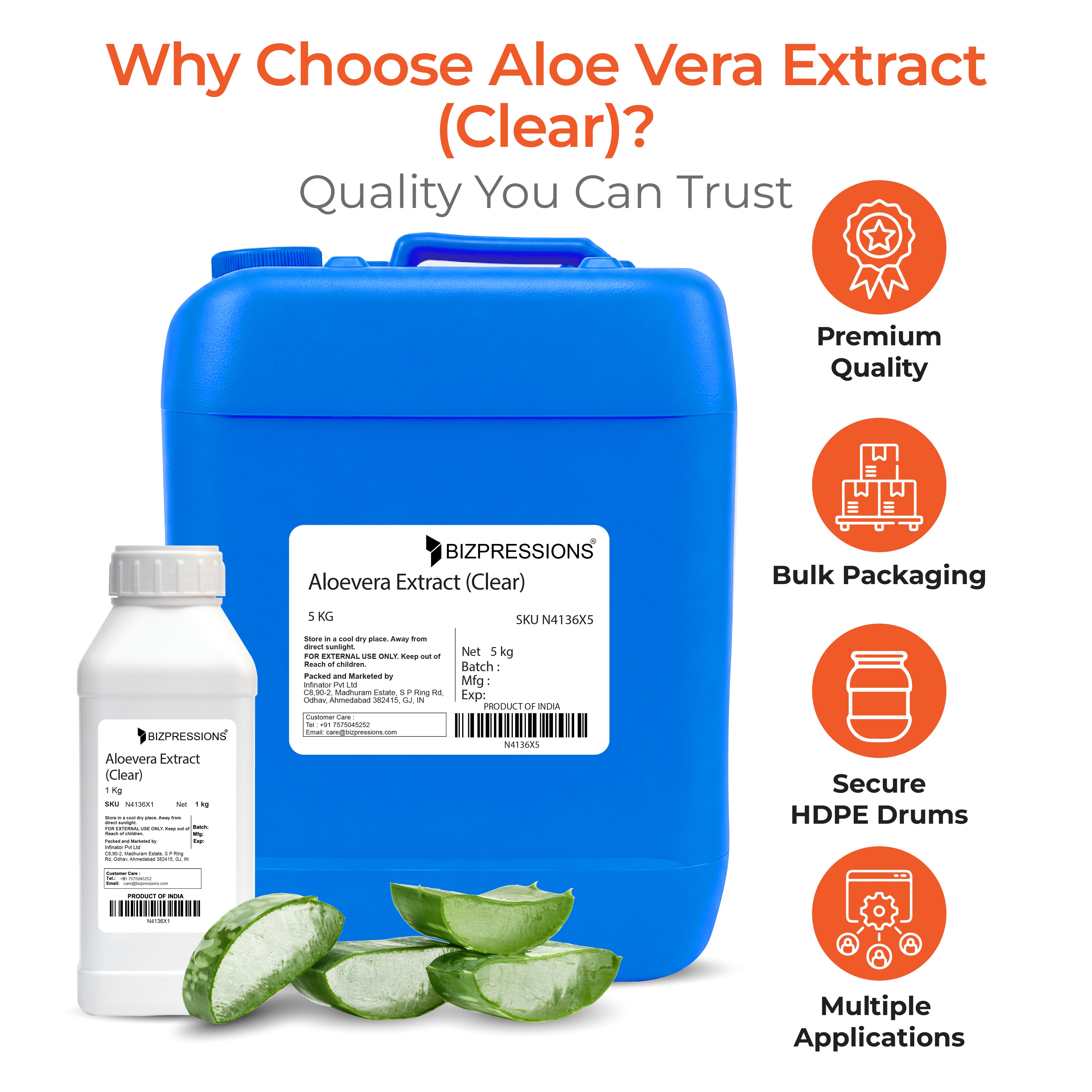 Aloevera Extract (Clear)