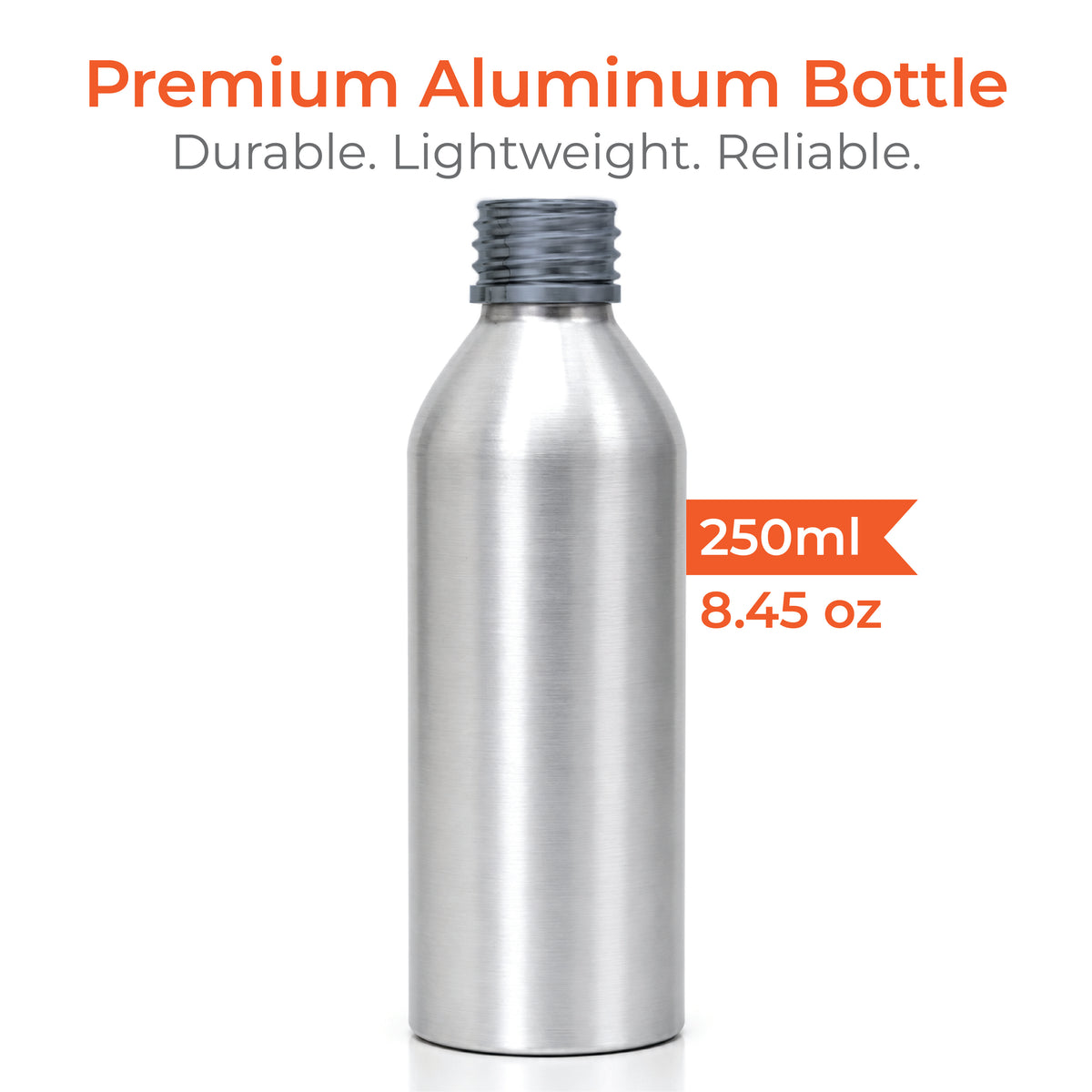 Aluminum Bottle for Spray without cap