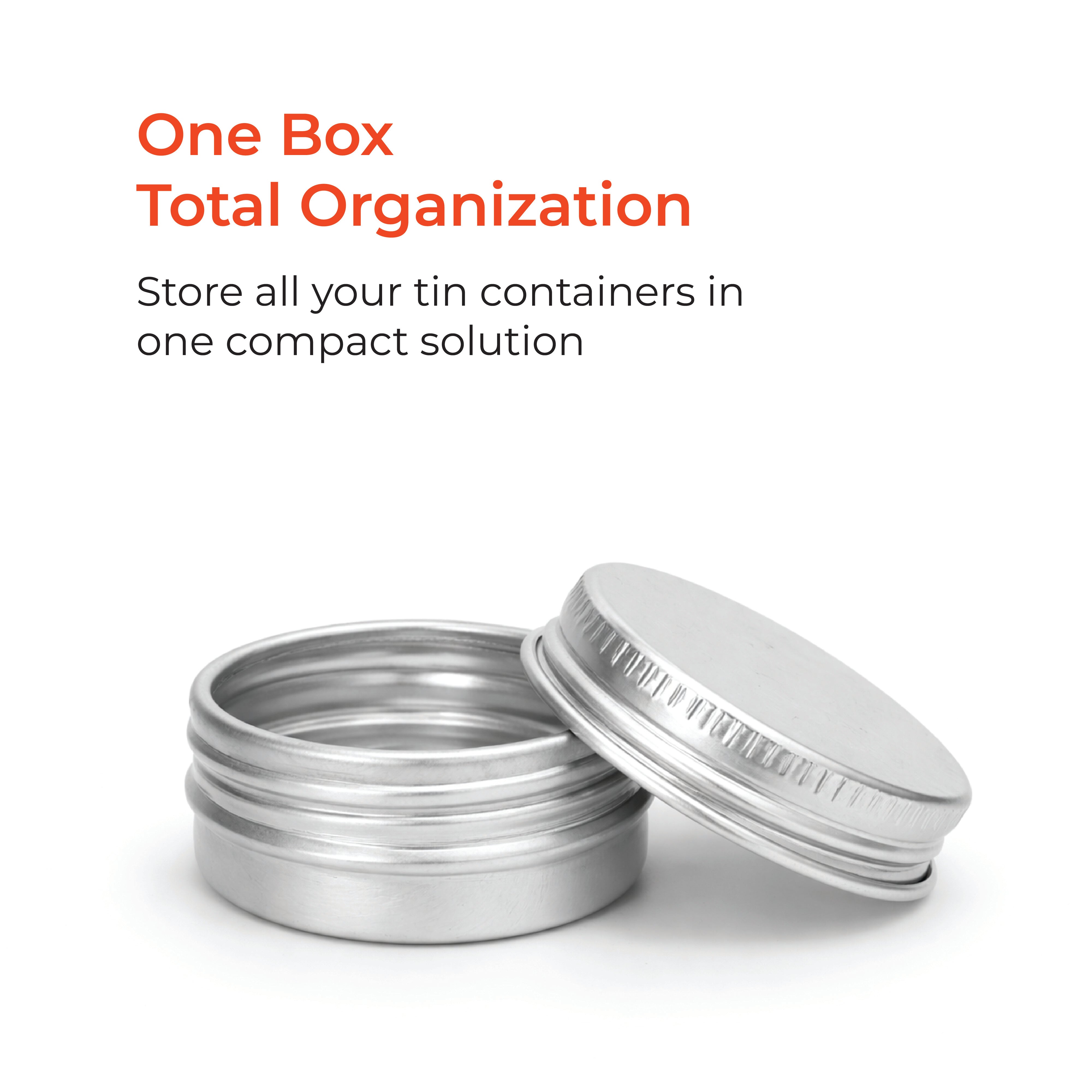 Aluminum Tin Storage Containers