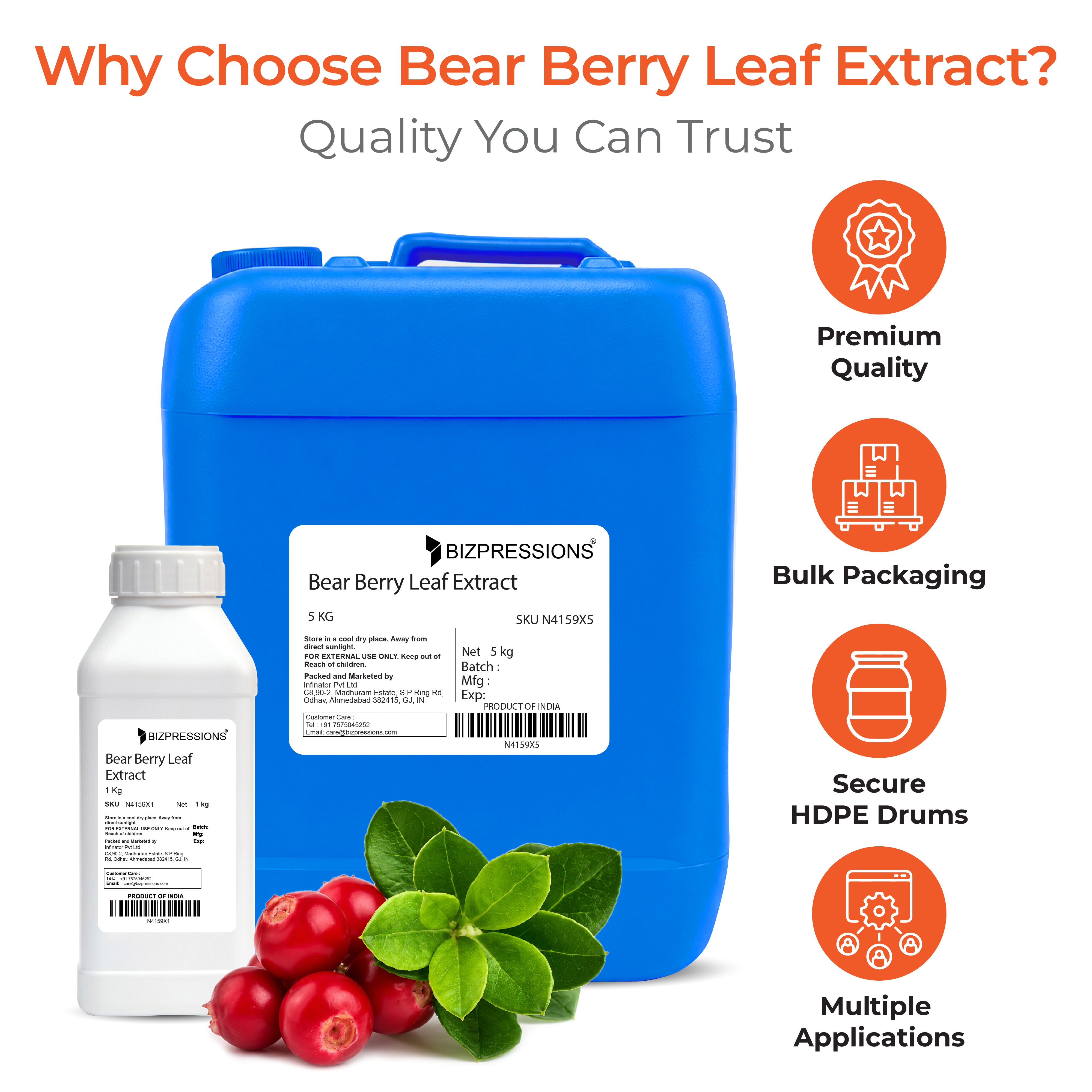 Bear Berry Leaf Extract