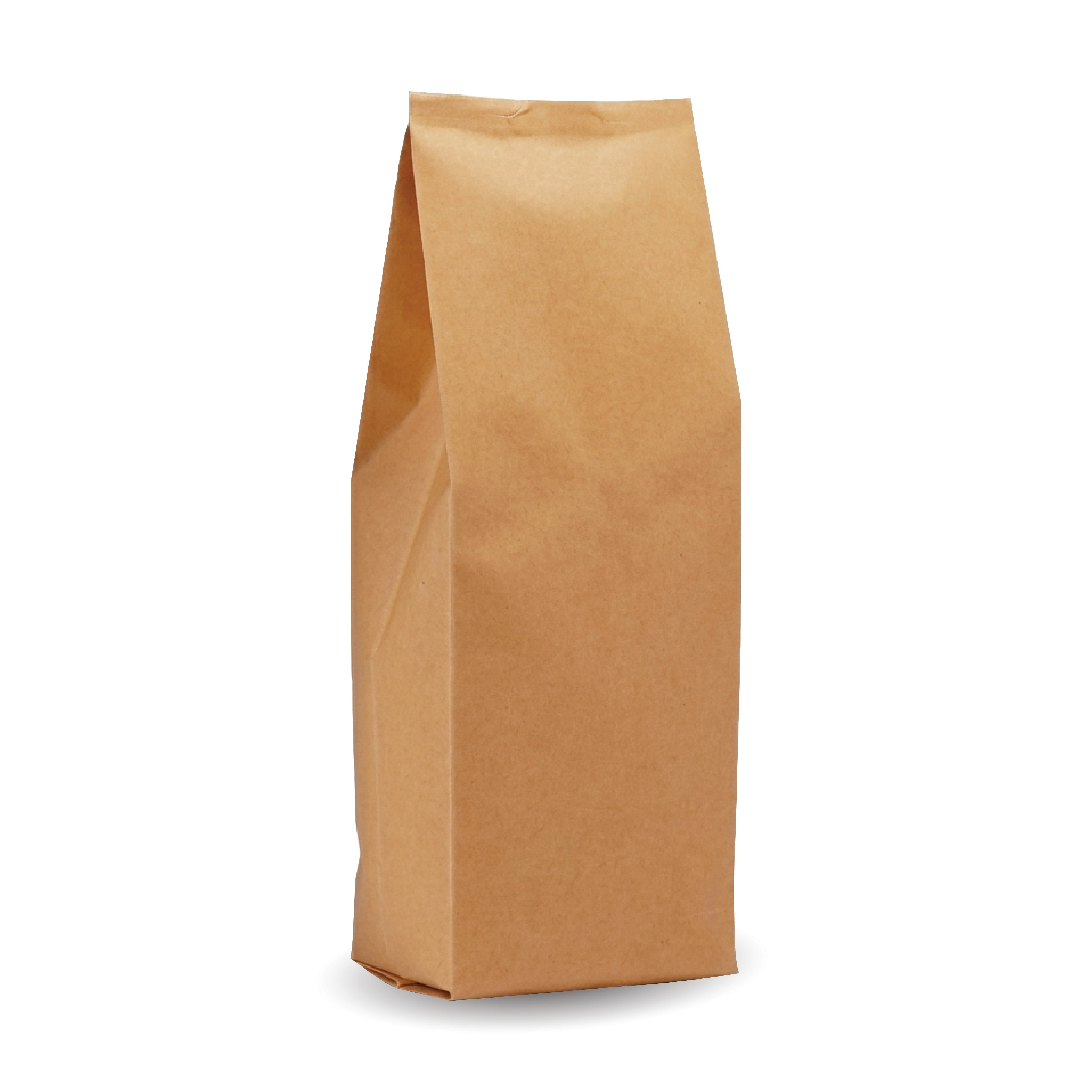 Brown Matt Side Gusset Pouch