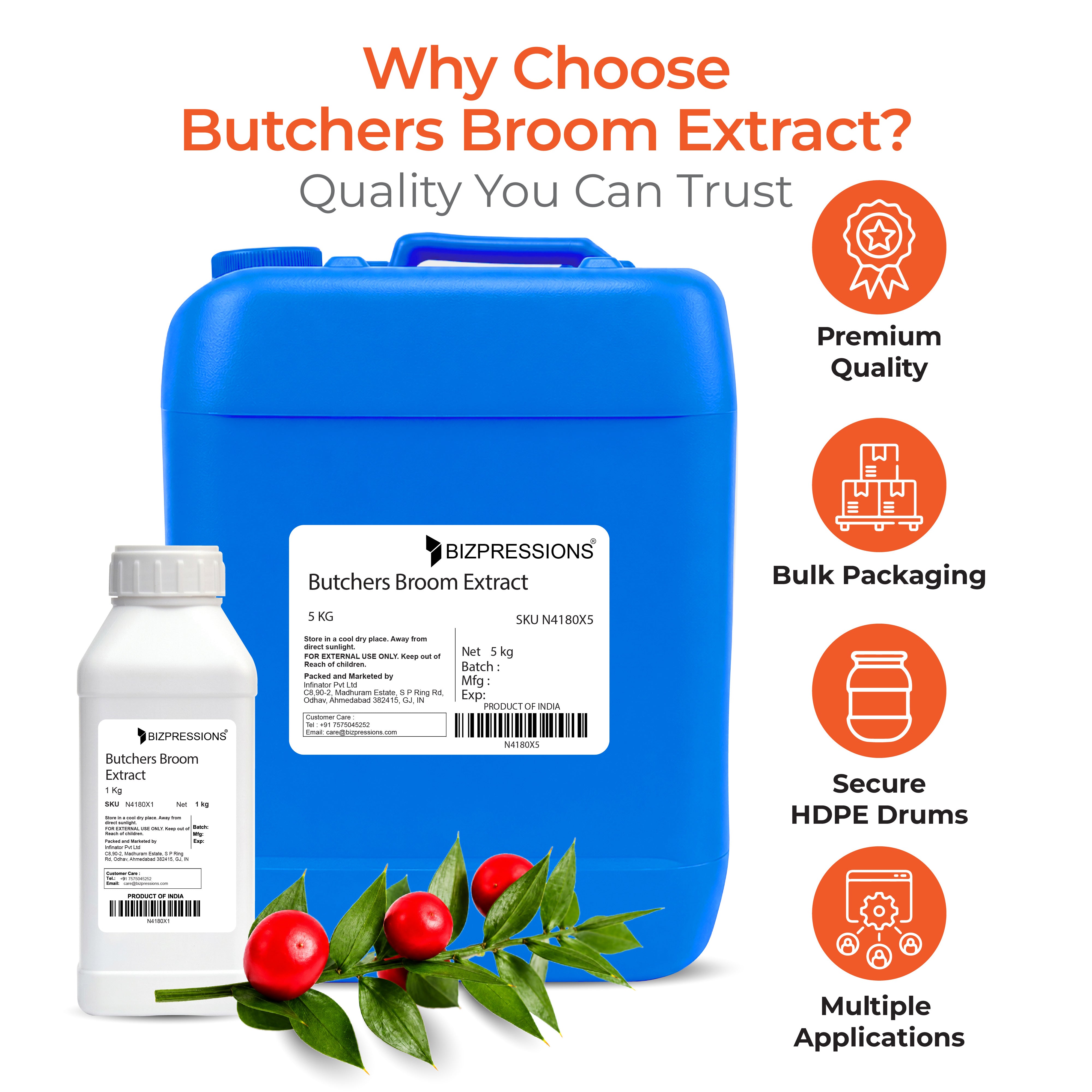 Butchers Broom Extract