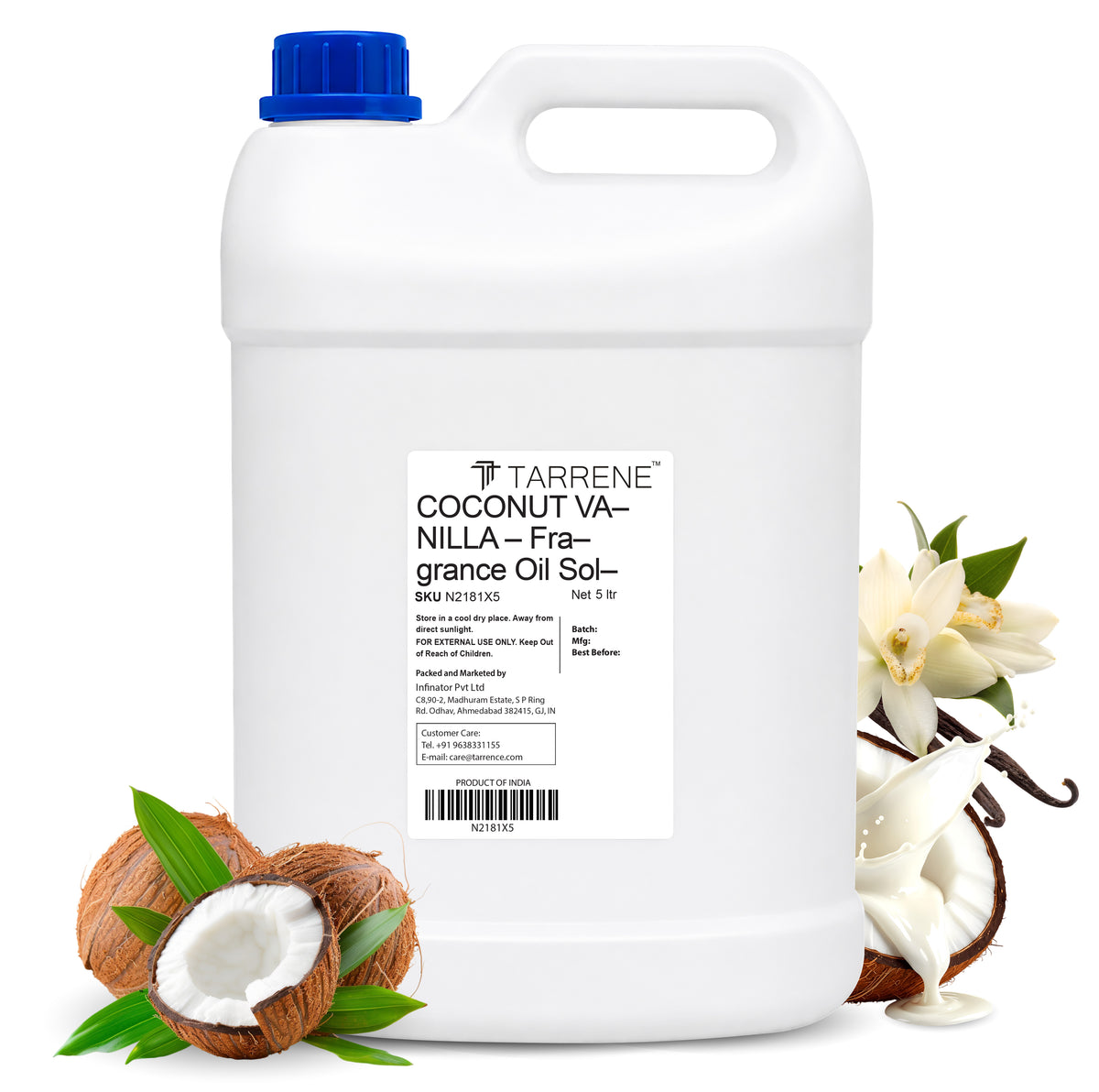 COCONUT VANILLA - Fragrance  Oil Soluble )