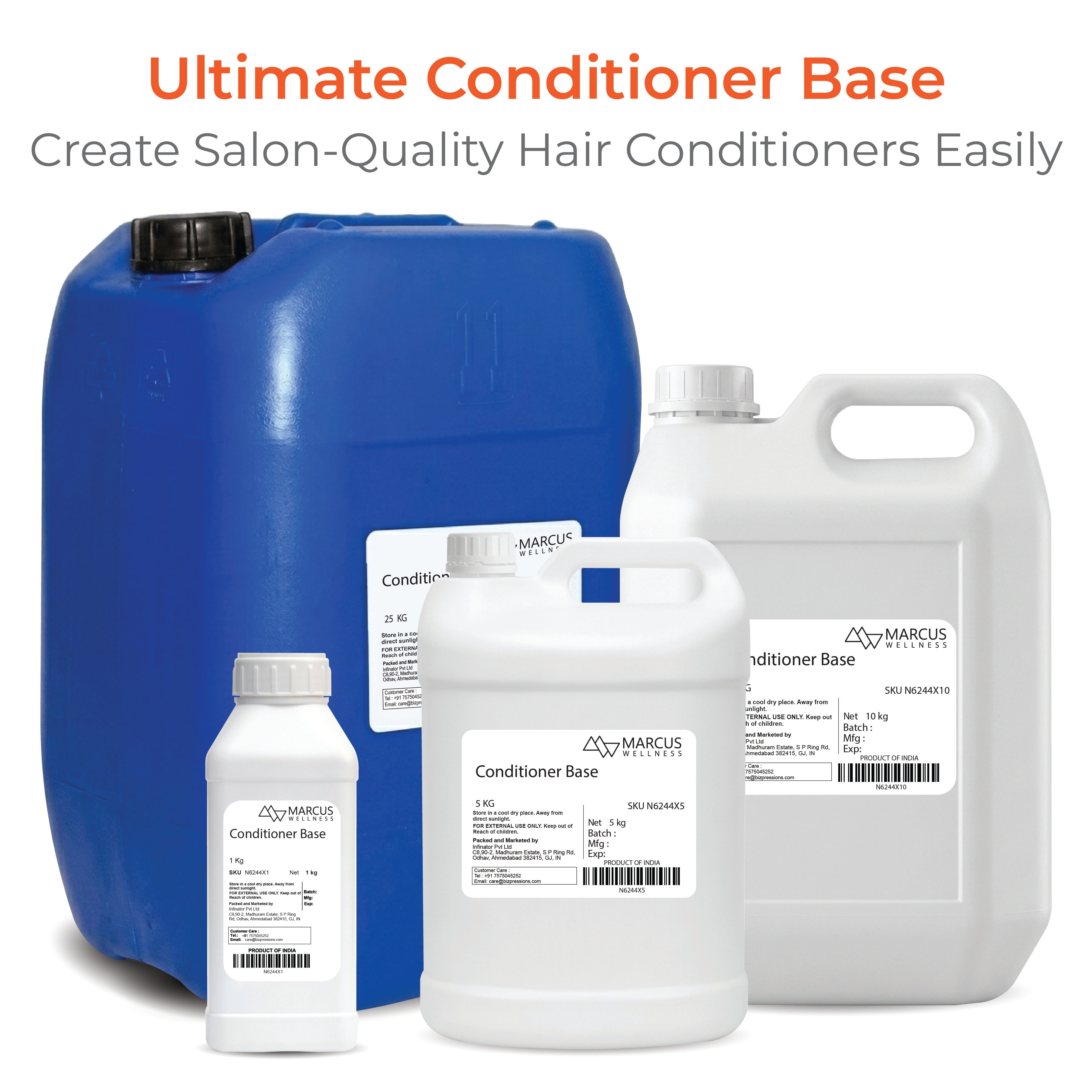 Conditioner Base for DIY Hair Conditioner