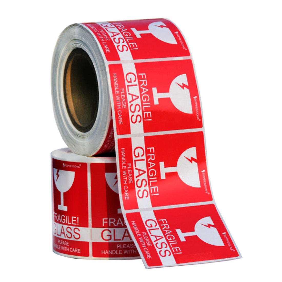 Fragile Sticker Lcd Fragile Handle With Care Self-Adhesive Sticker Roll (1000 Stickers)