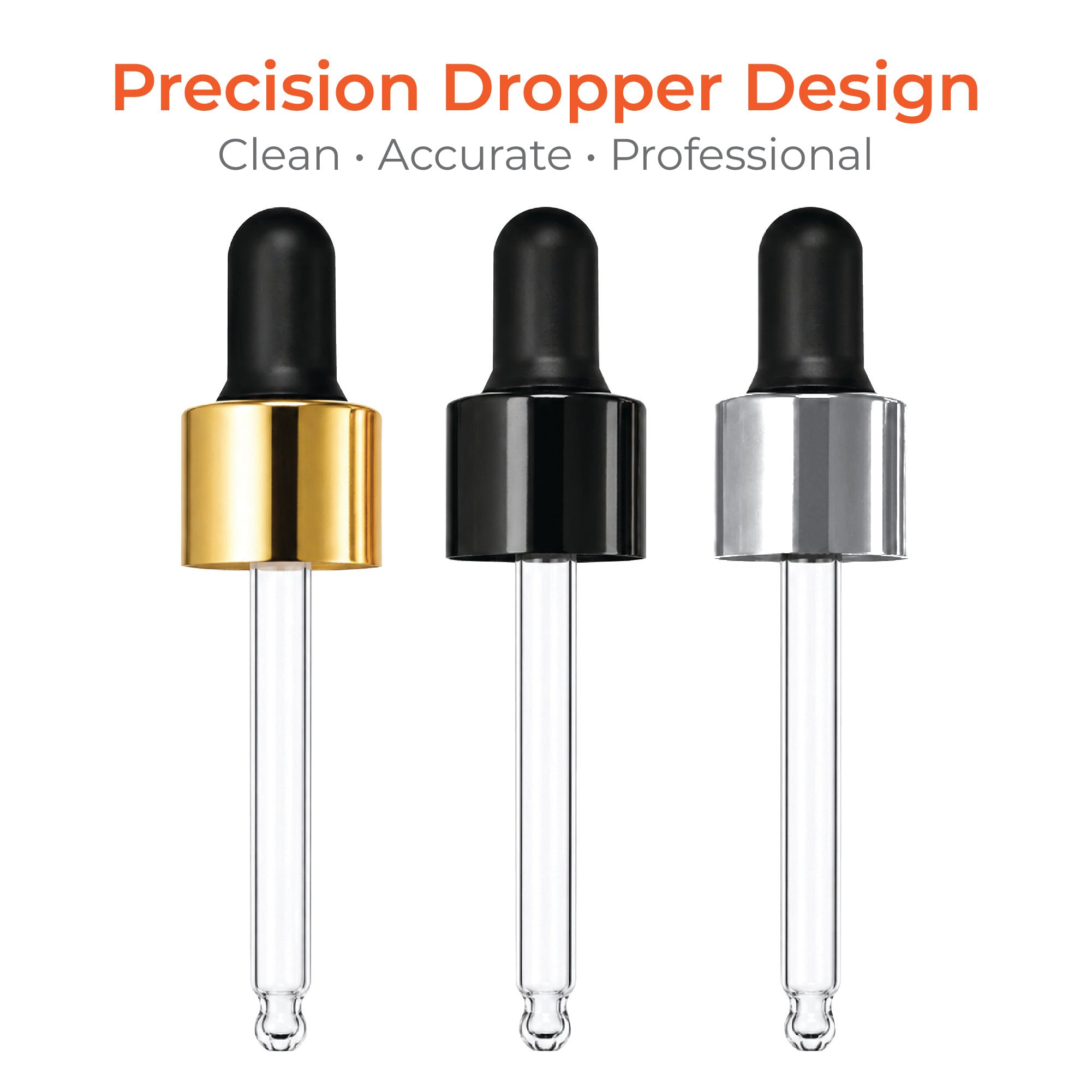 Glass Dropper for 18mm Bottle