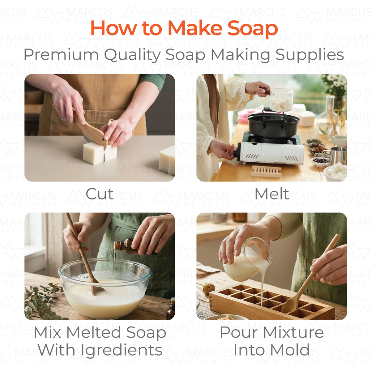 Marcus Wellness Goat Milk Soap Base